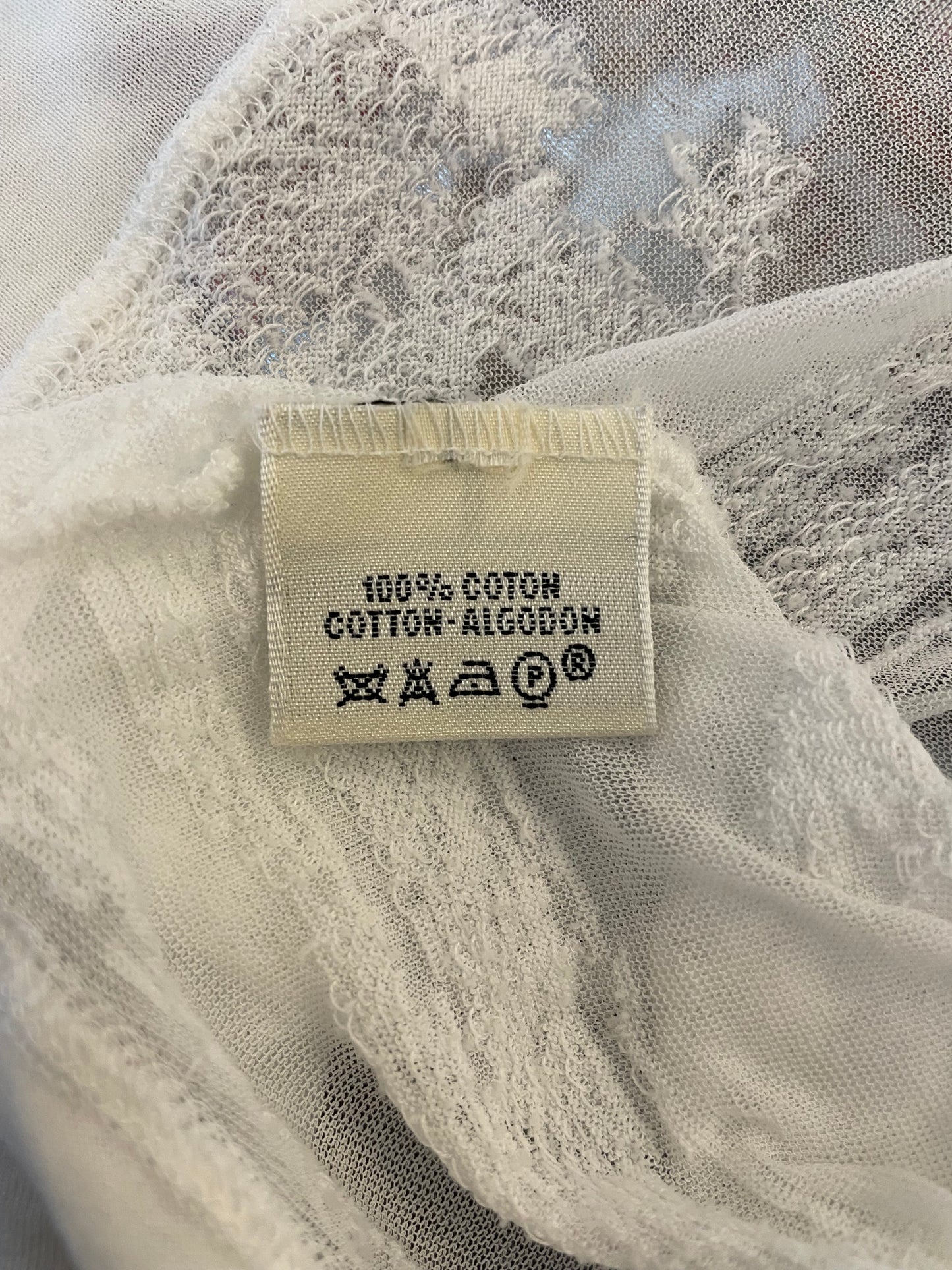 Long-sleeved white top Hermès