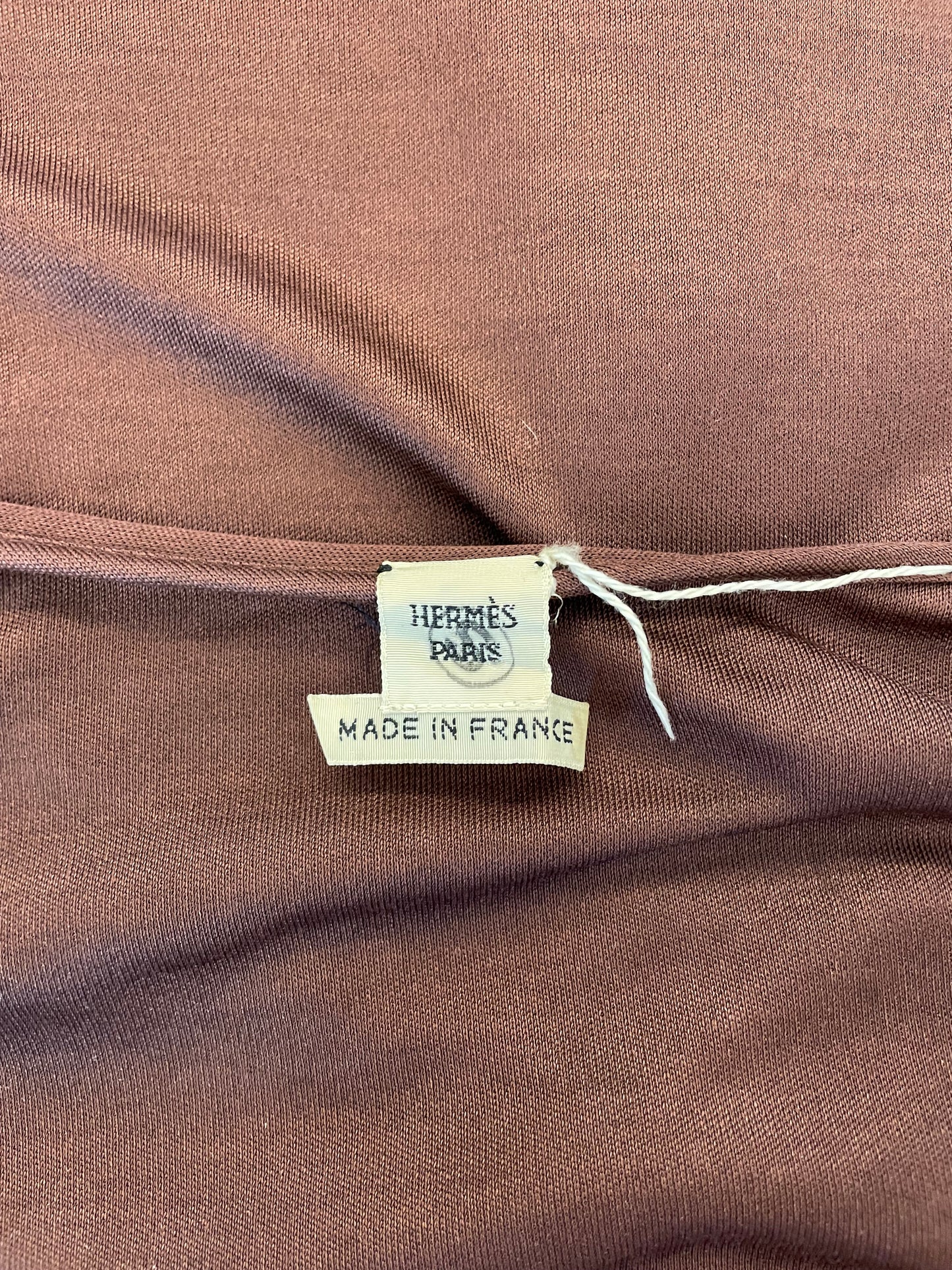Haut en soie Hermès