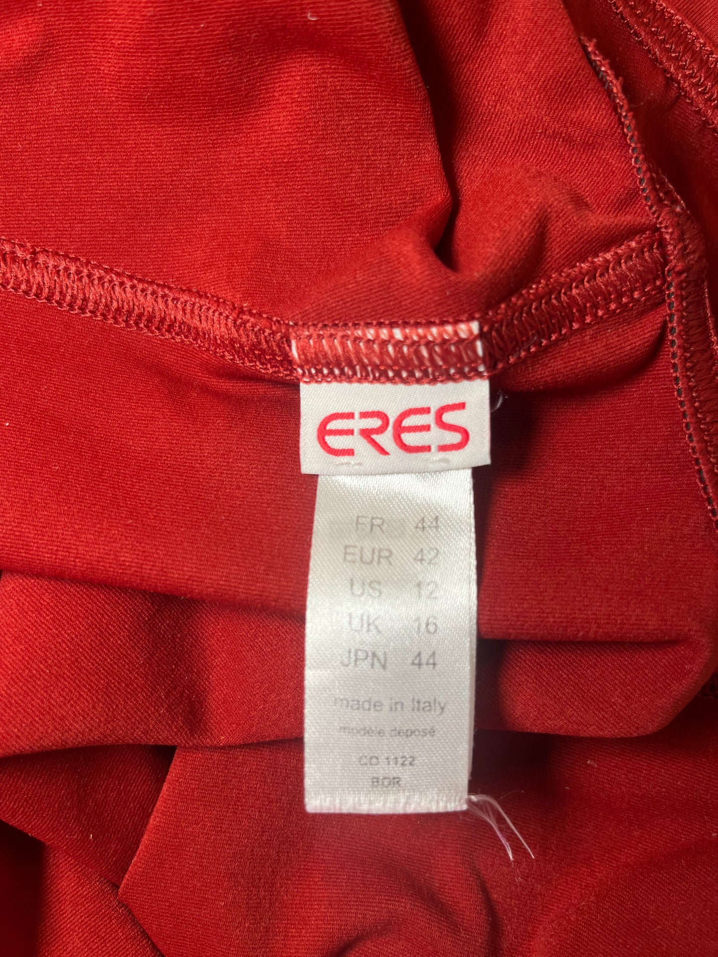 Maillot de bain rouge brique Eres