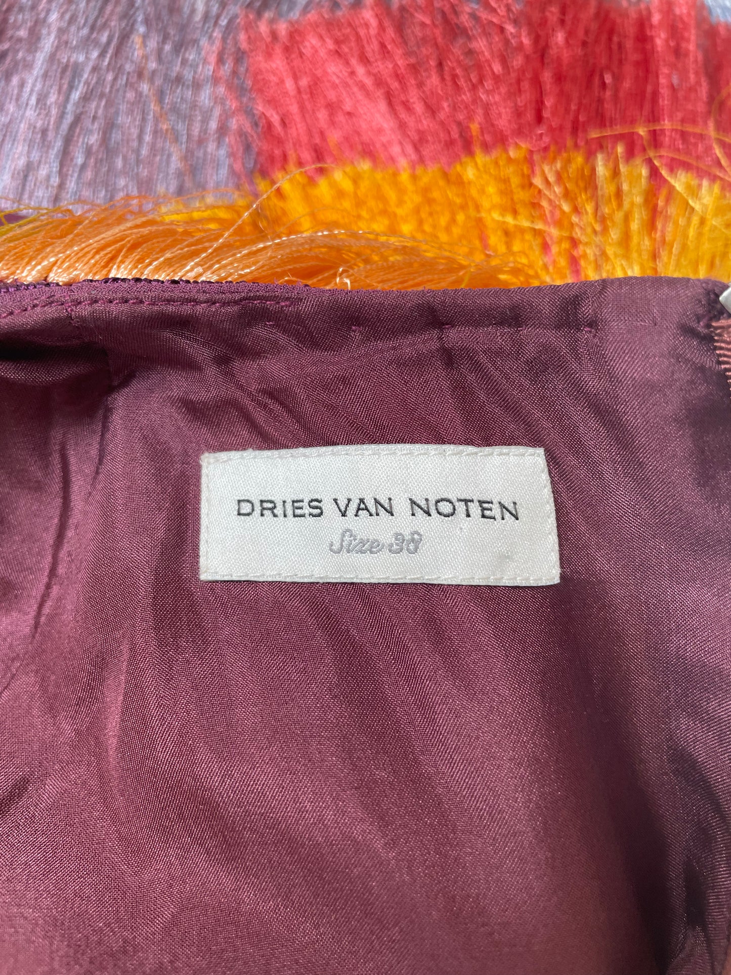 Dries Van Noten T-shirt à franges