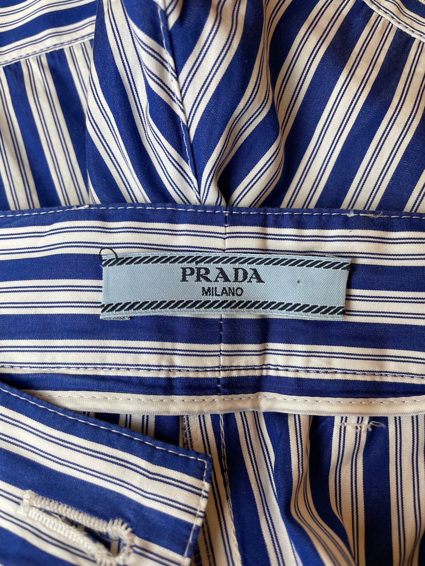 Prada Striped Shorts