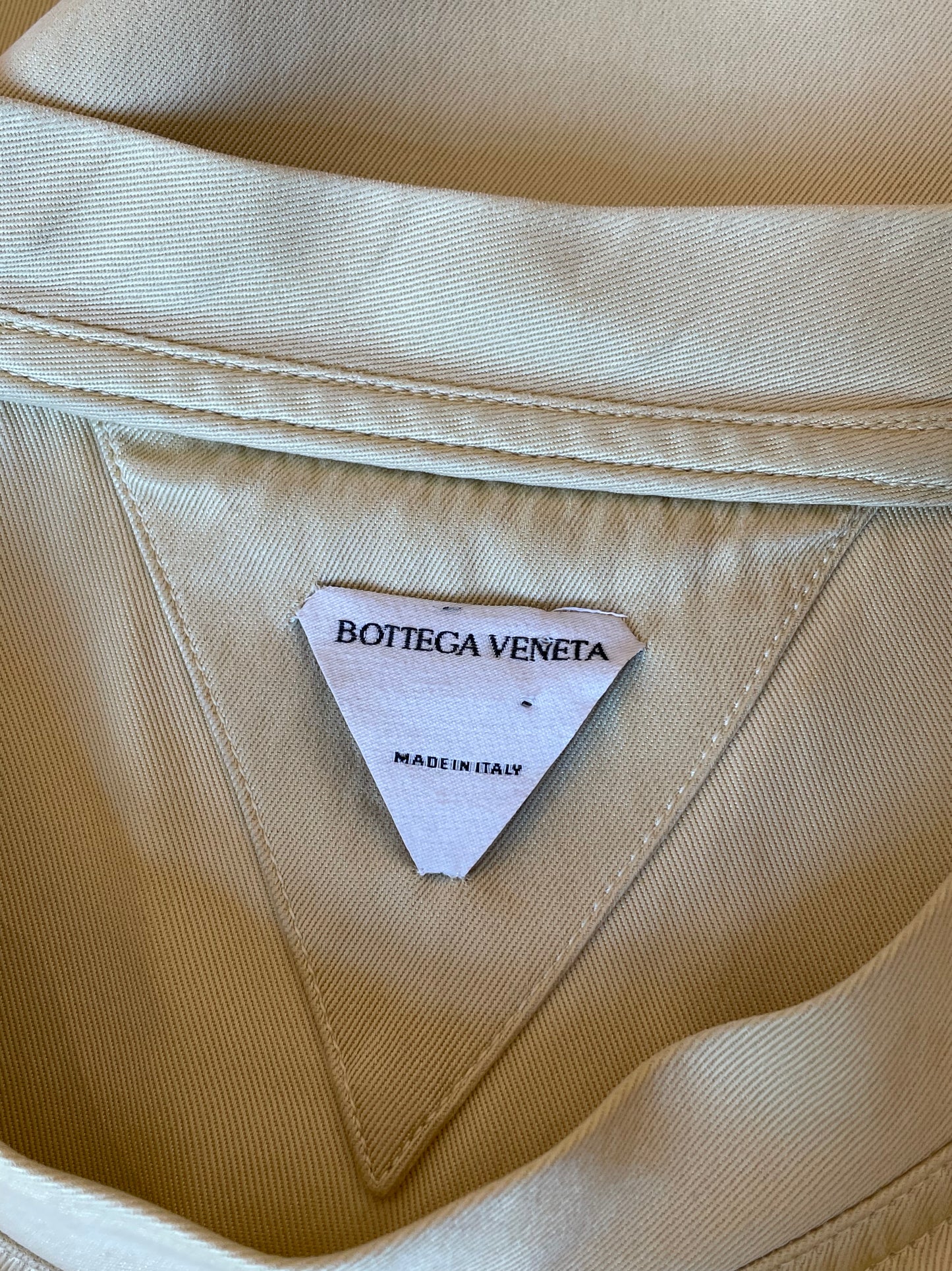 T-shirt jaune Bottega Veneta