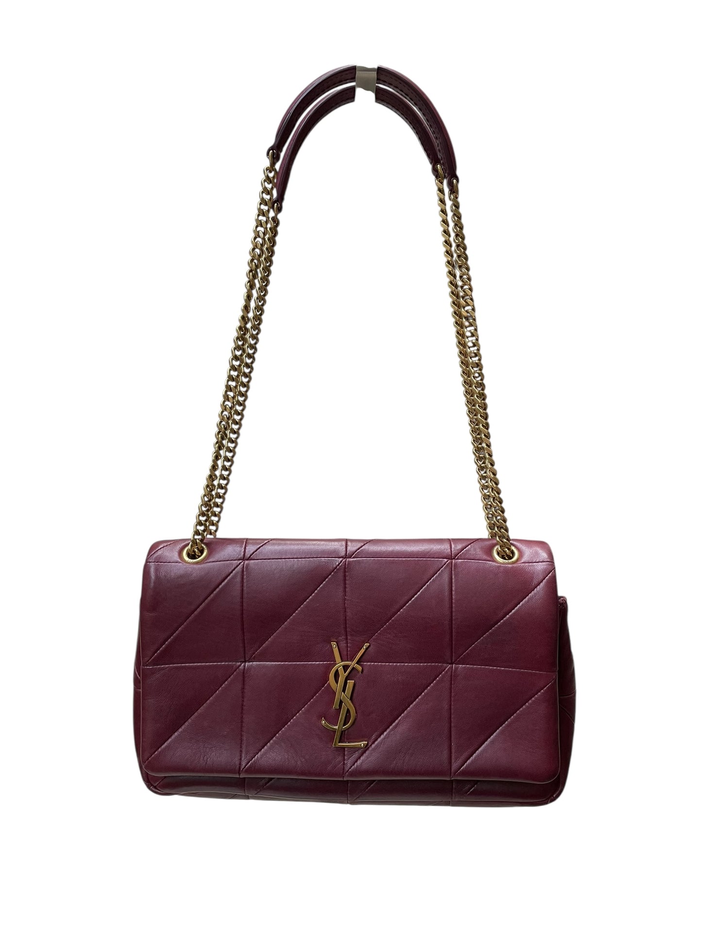 Yves Saint Laurent Burgundy Shoulder Bag