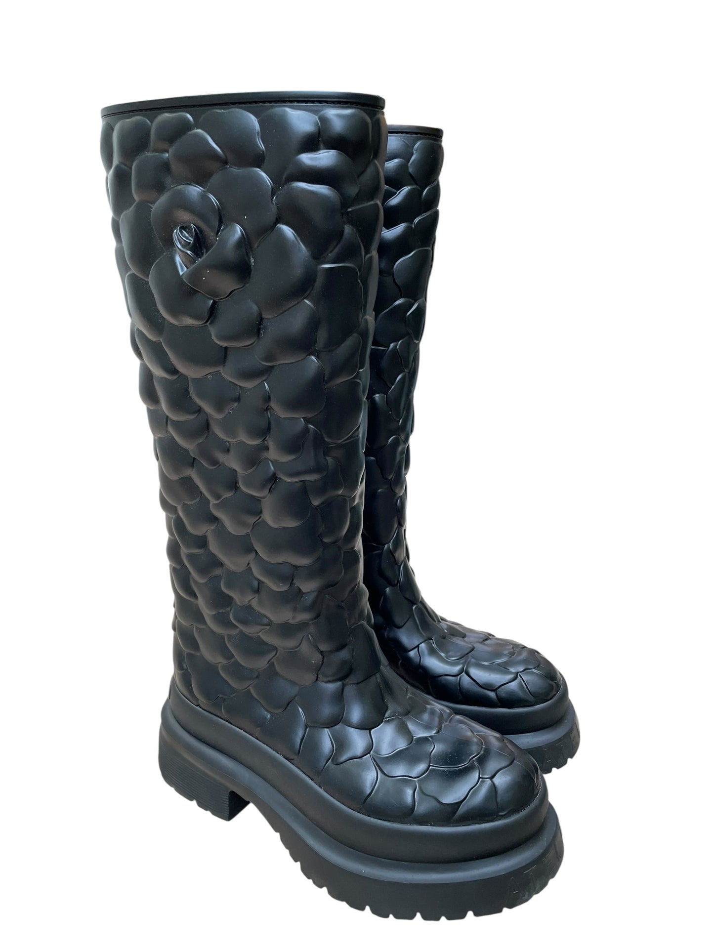 bottes en caoutchouc Valentino