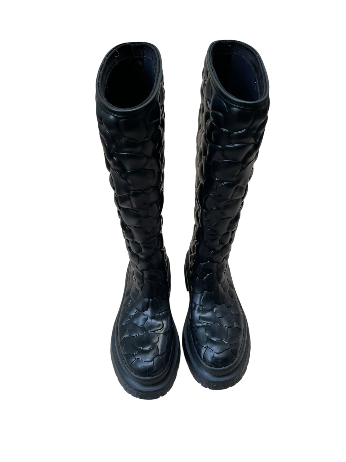 bottes en caoutchouc Valentino