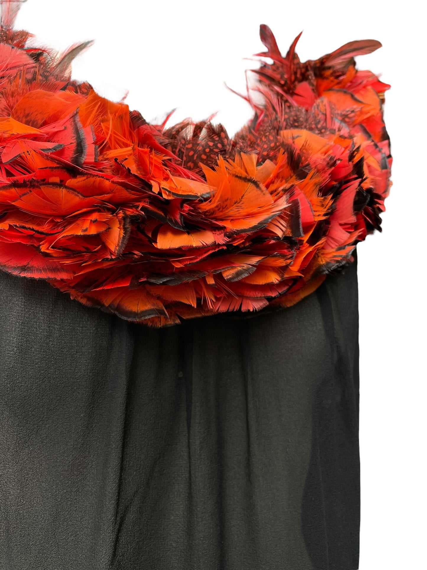 Haut à plumes Yves Saint Laurent Rive Gauche