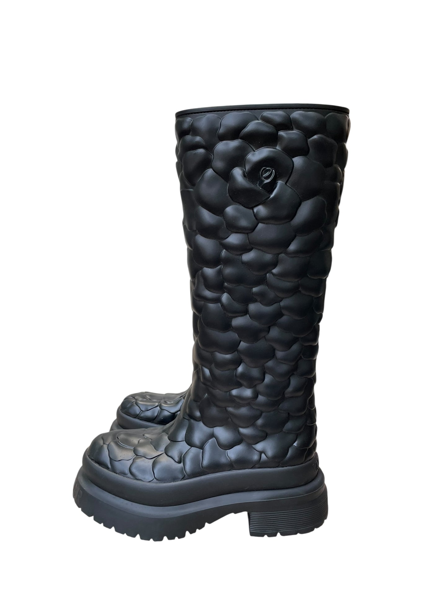 bottes en caoutchouc Valentino