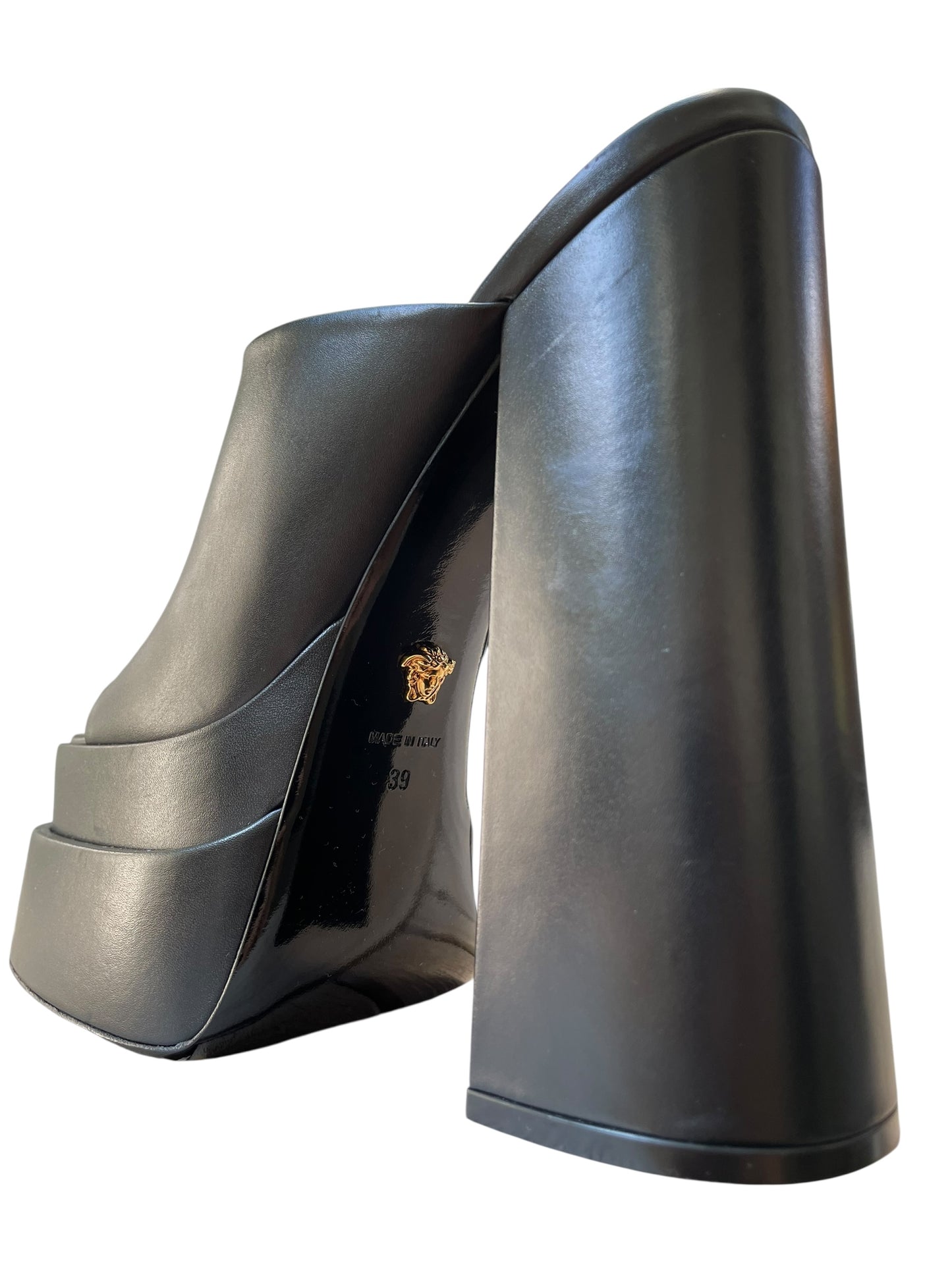 Chaussures à talons hauts à plateforme Versace