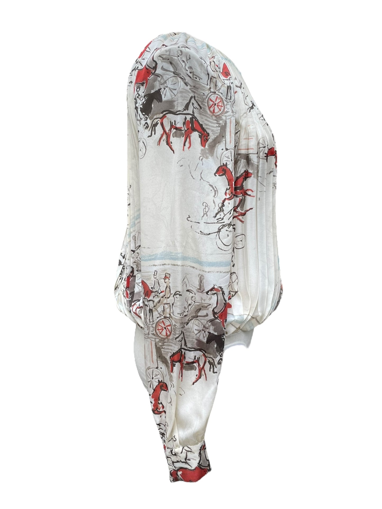 Body Hermès avec foulard assorti