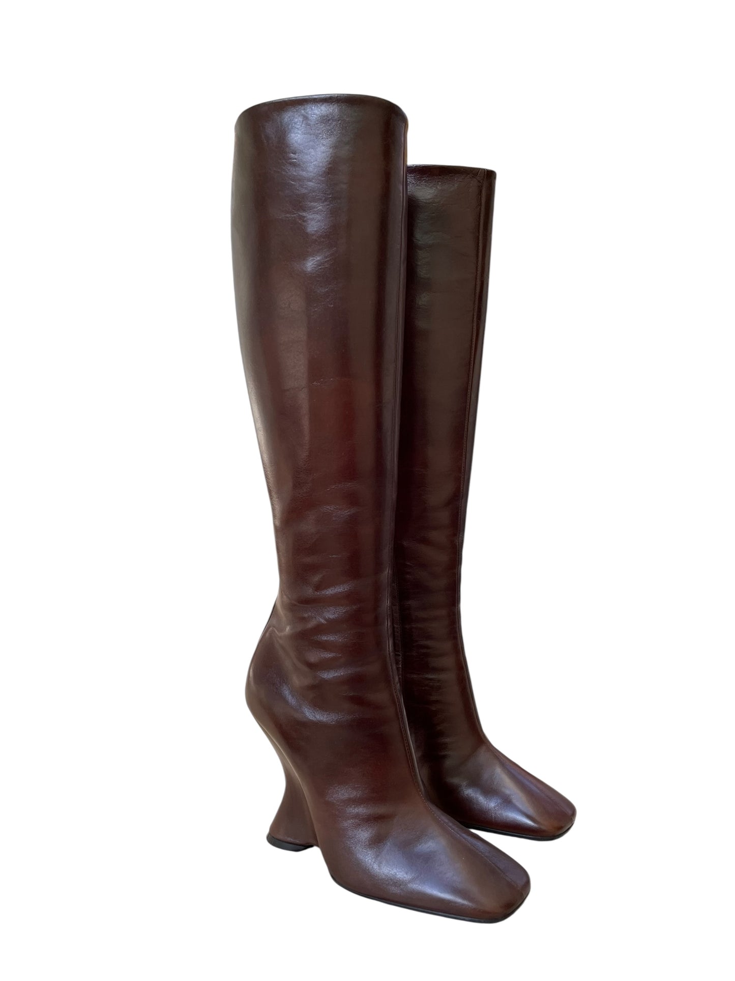 Dries Van Noten knee boots