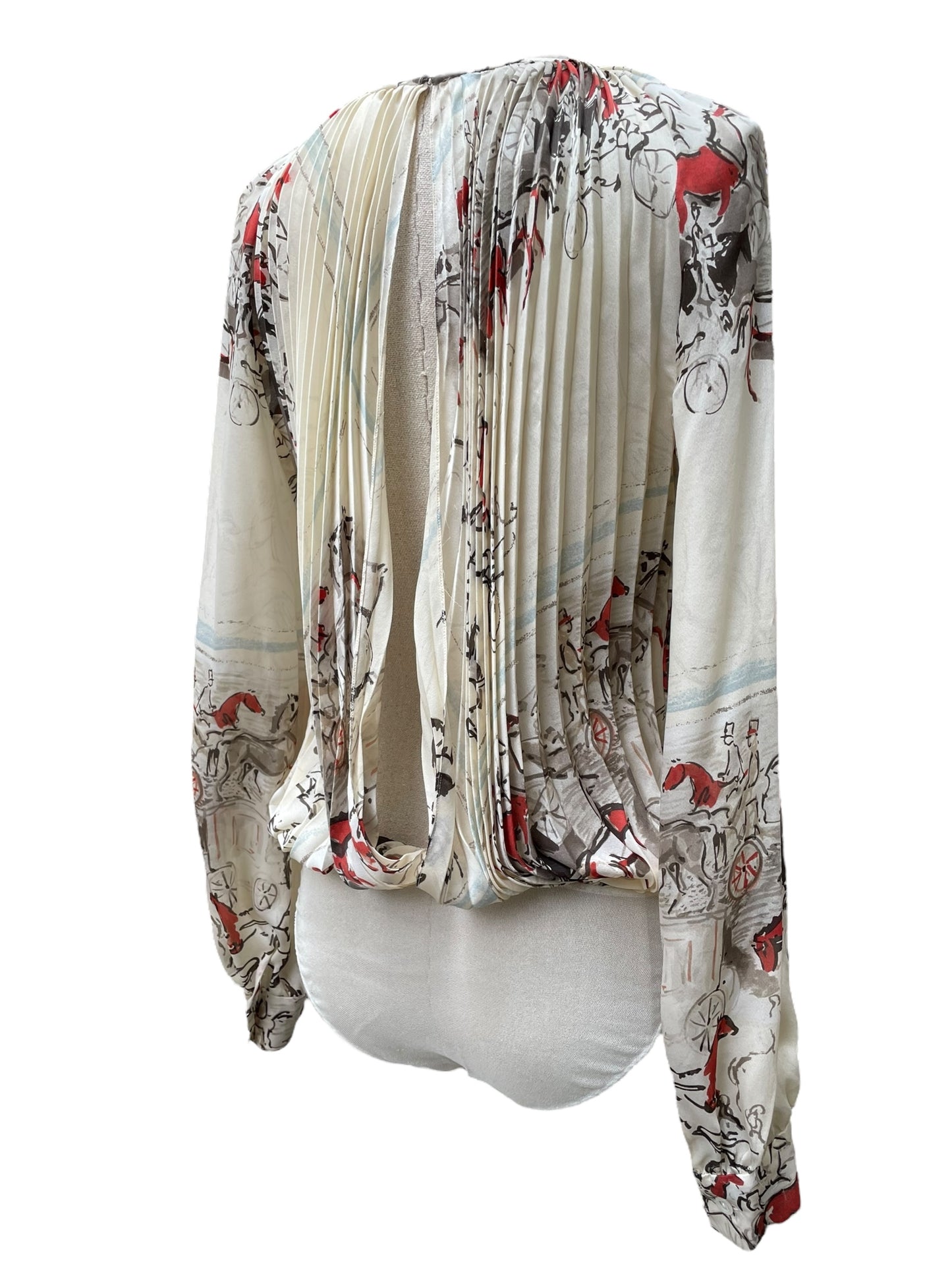 Body Hermès avec foulard assorti