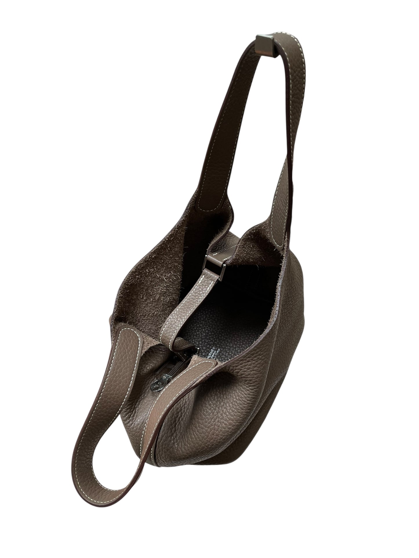 Hermes Sac Picotin 18 Etoupe Taurillon Clemence