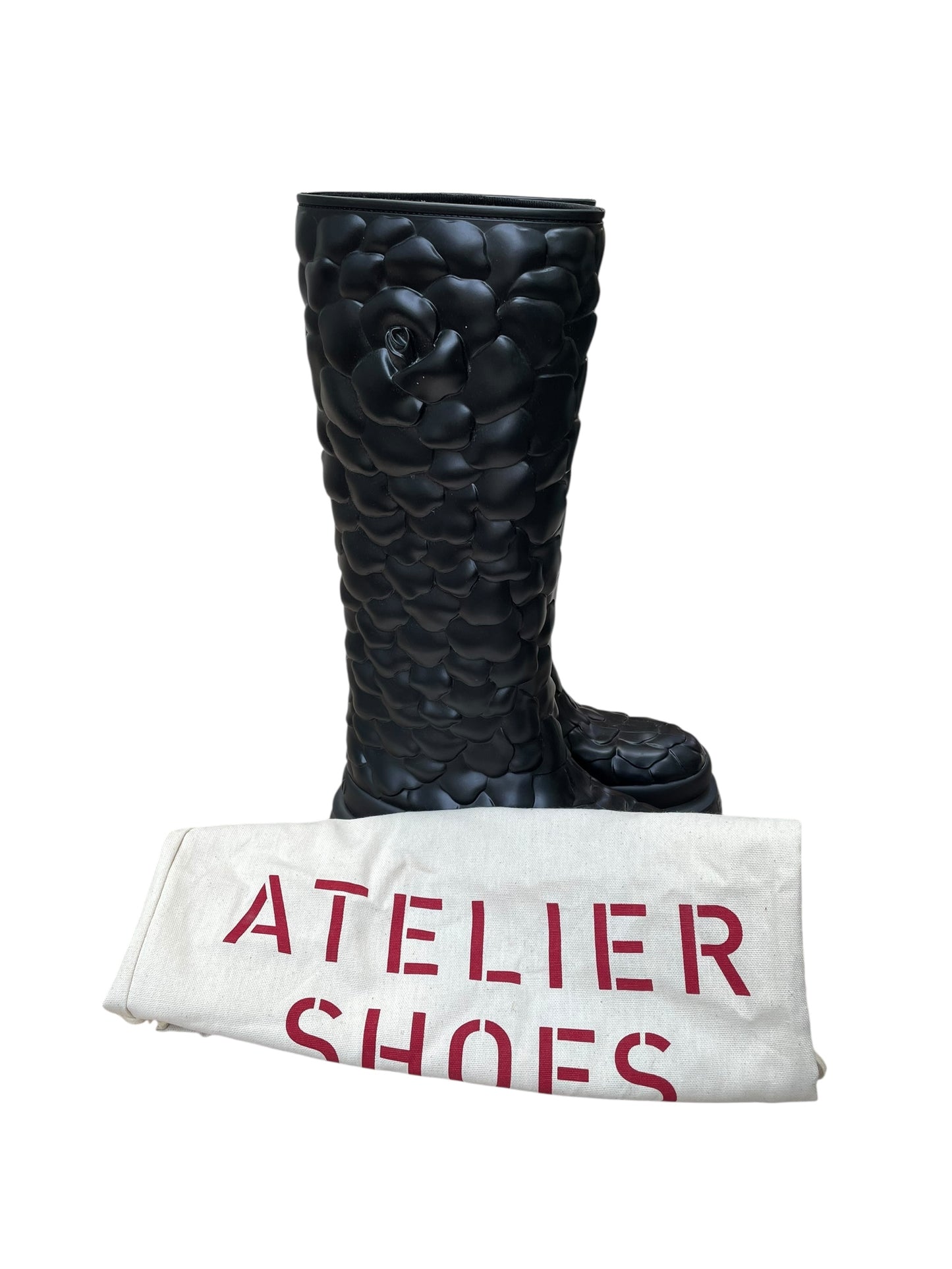 bottes en caoutchouc Valentino
