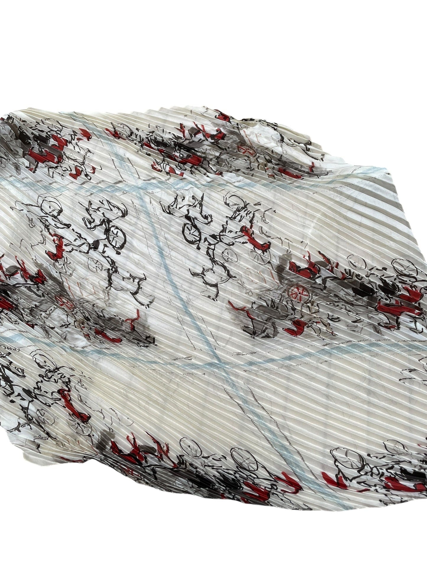 Body Hermès avec foulard assorti