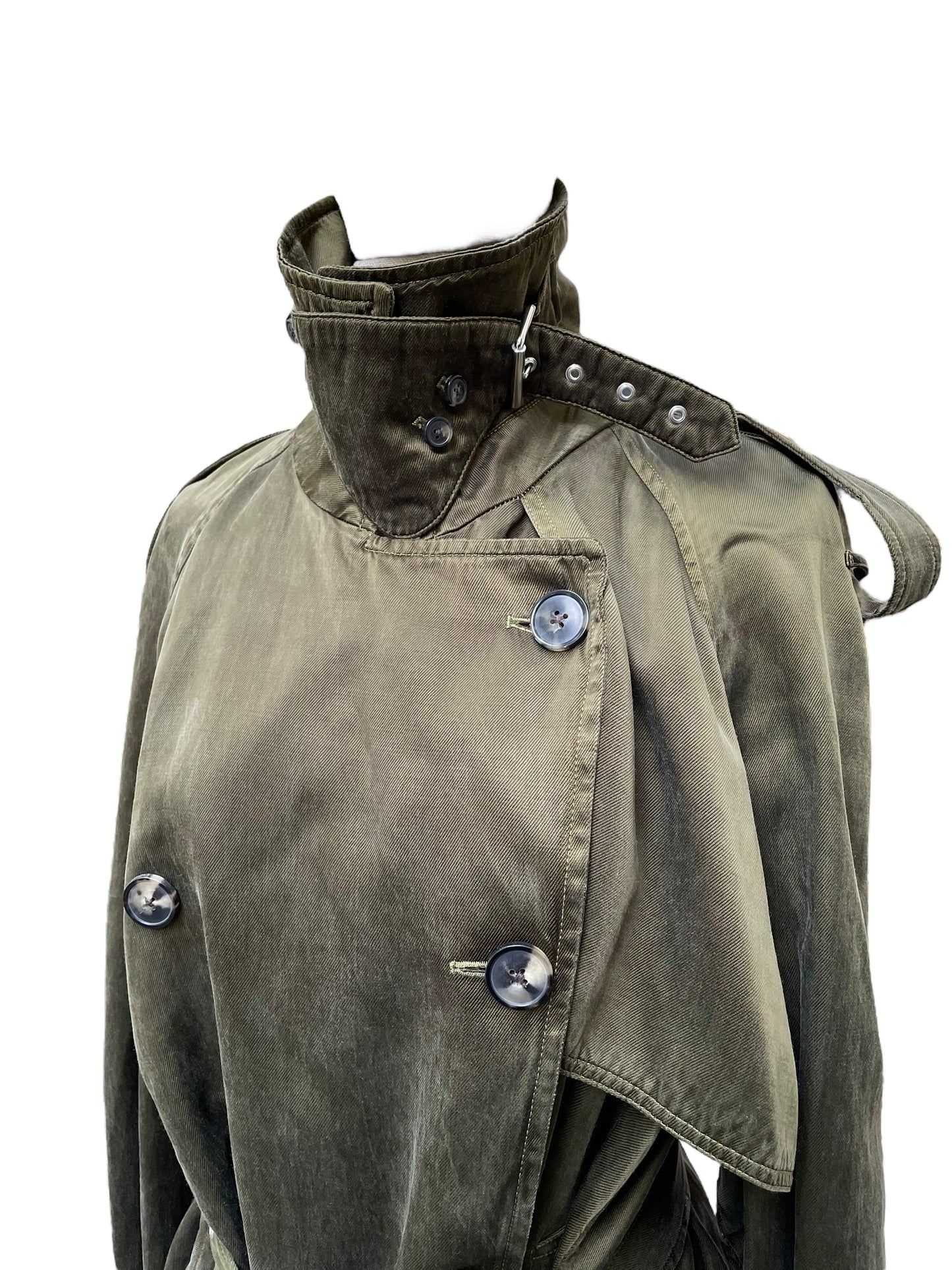 Dries Van Noten jacket short trench cut