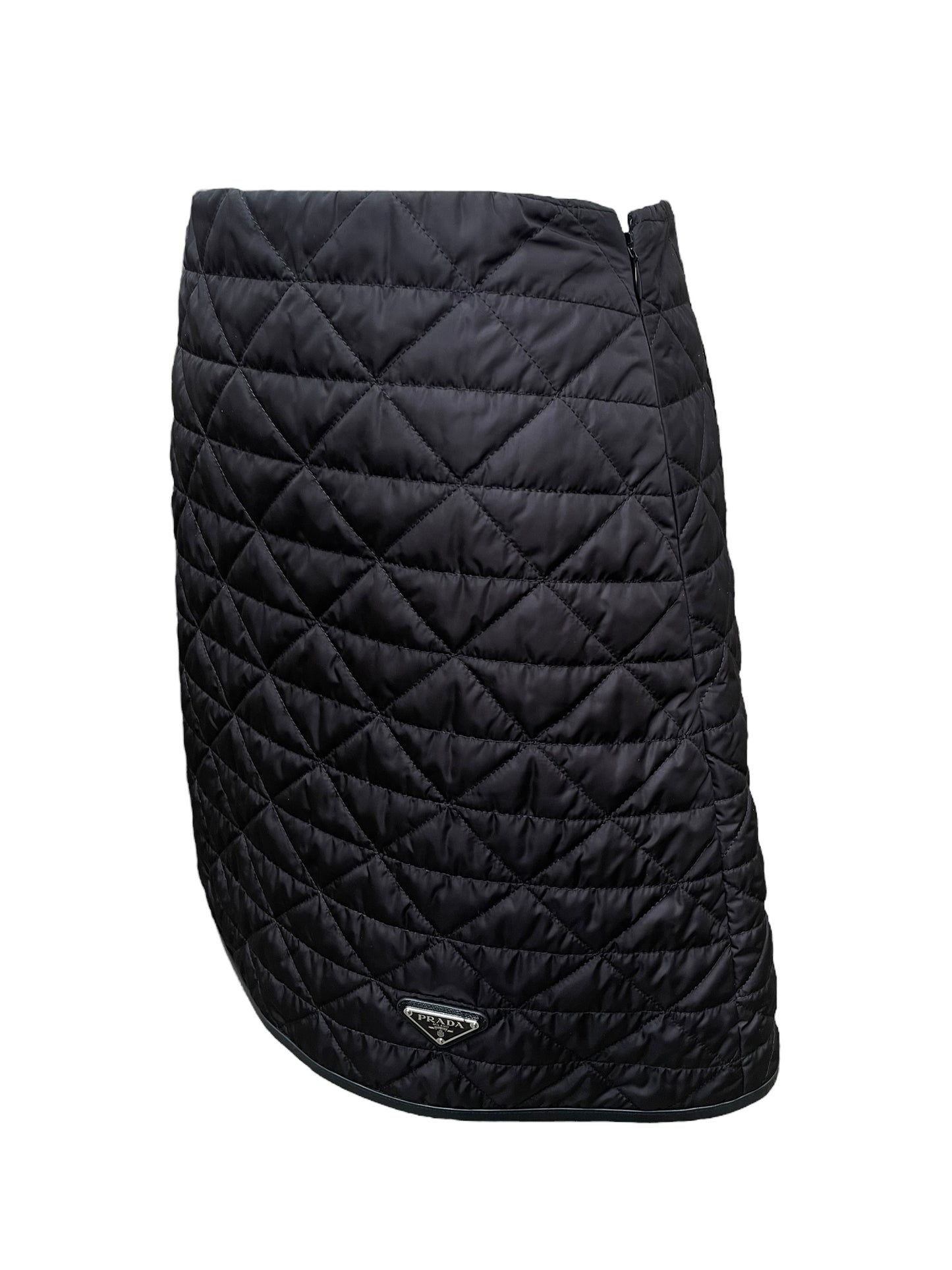 Mini-jupe matelassée Prada