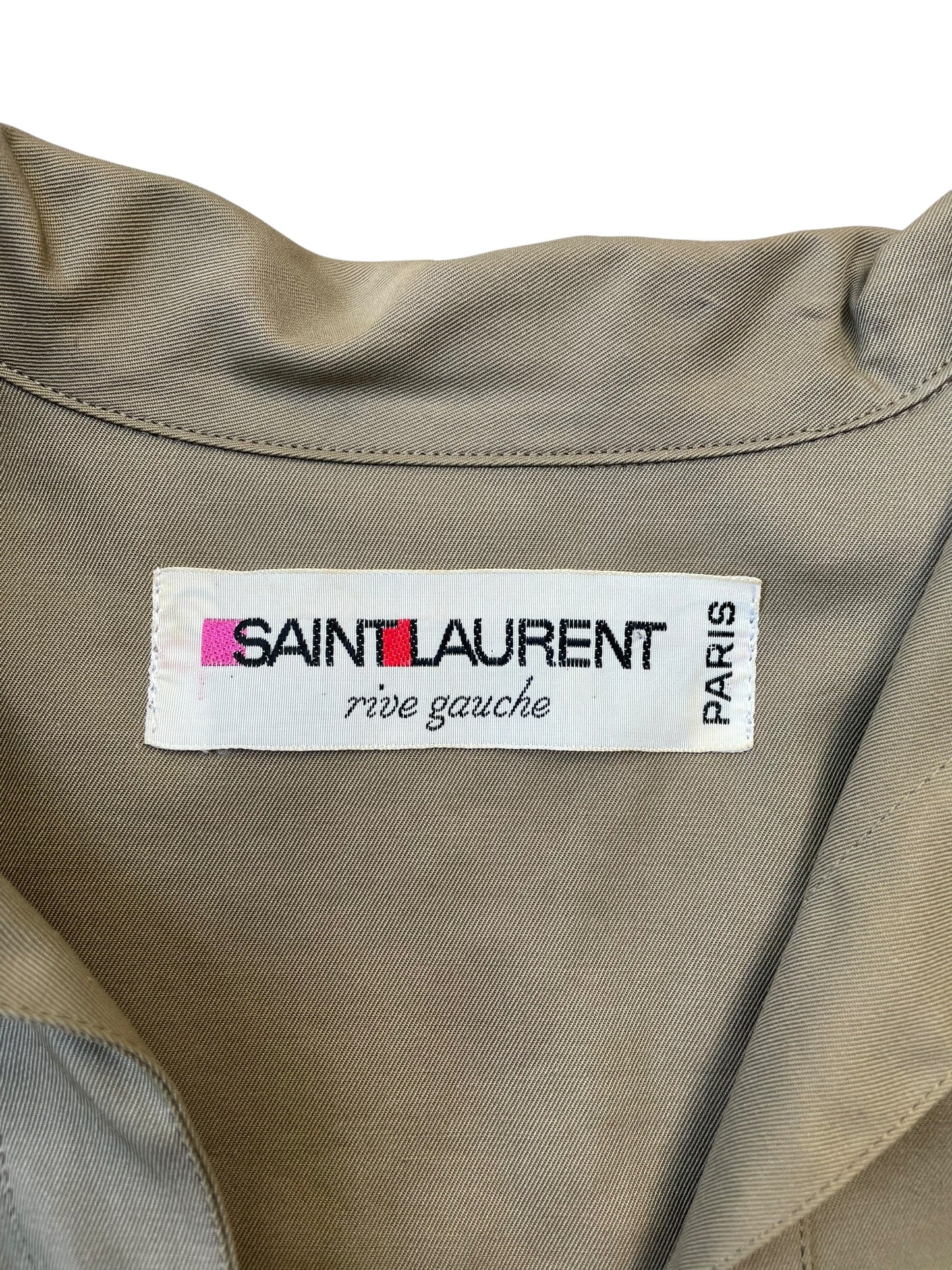 Veste Safari Yves Saint Laurent années 80