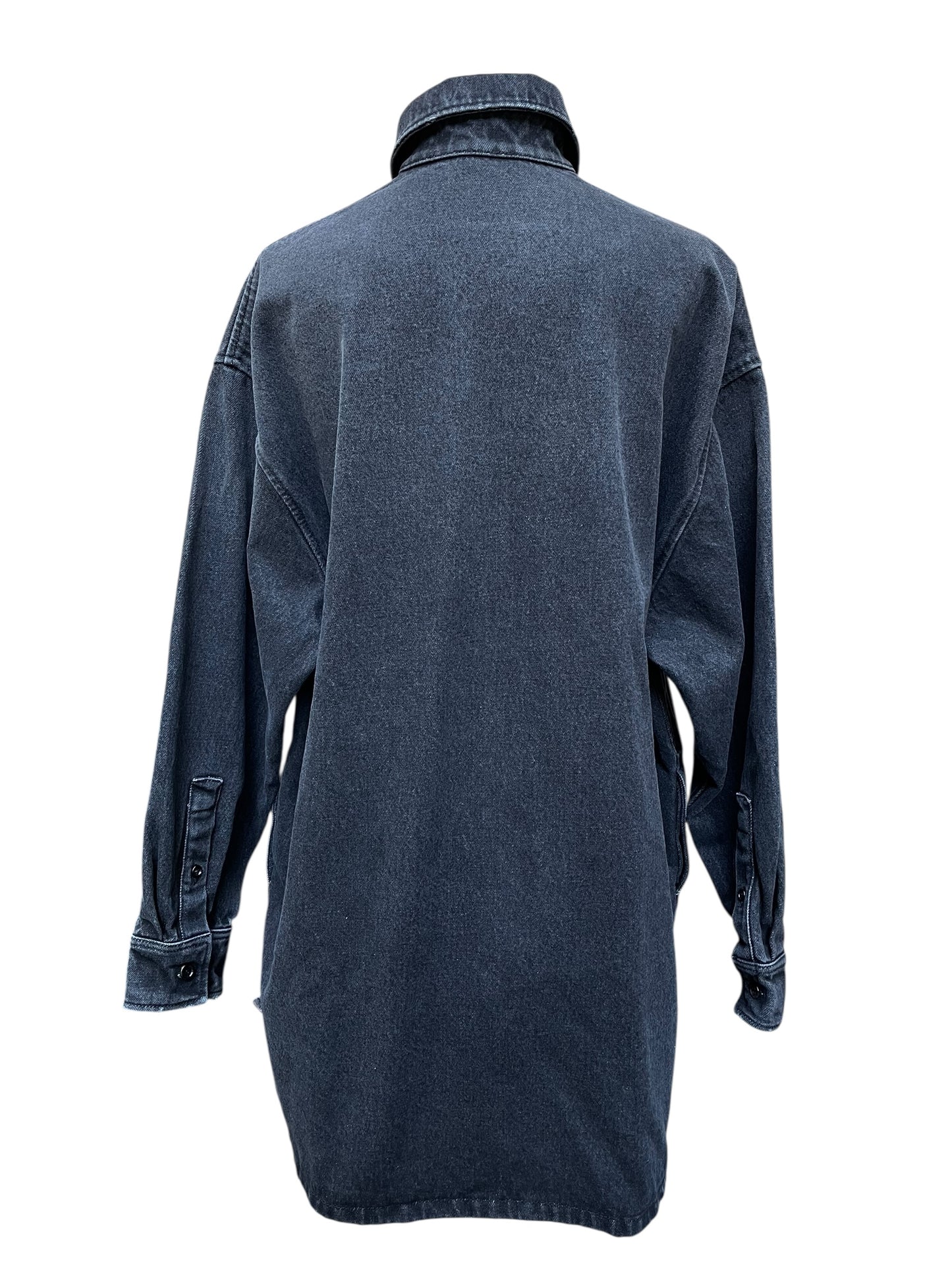 Prada oversized denim shirt