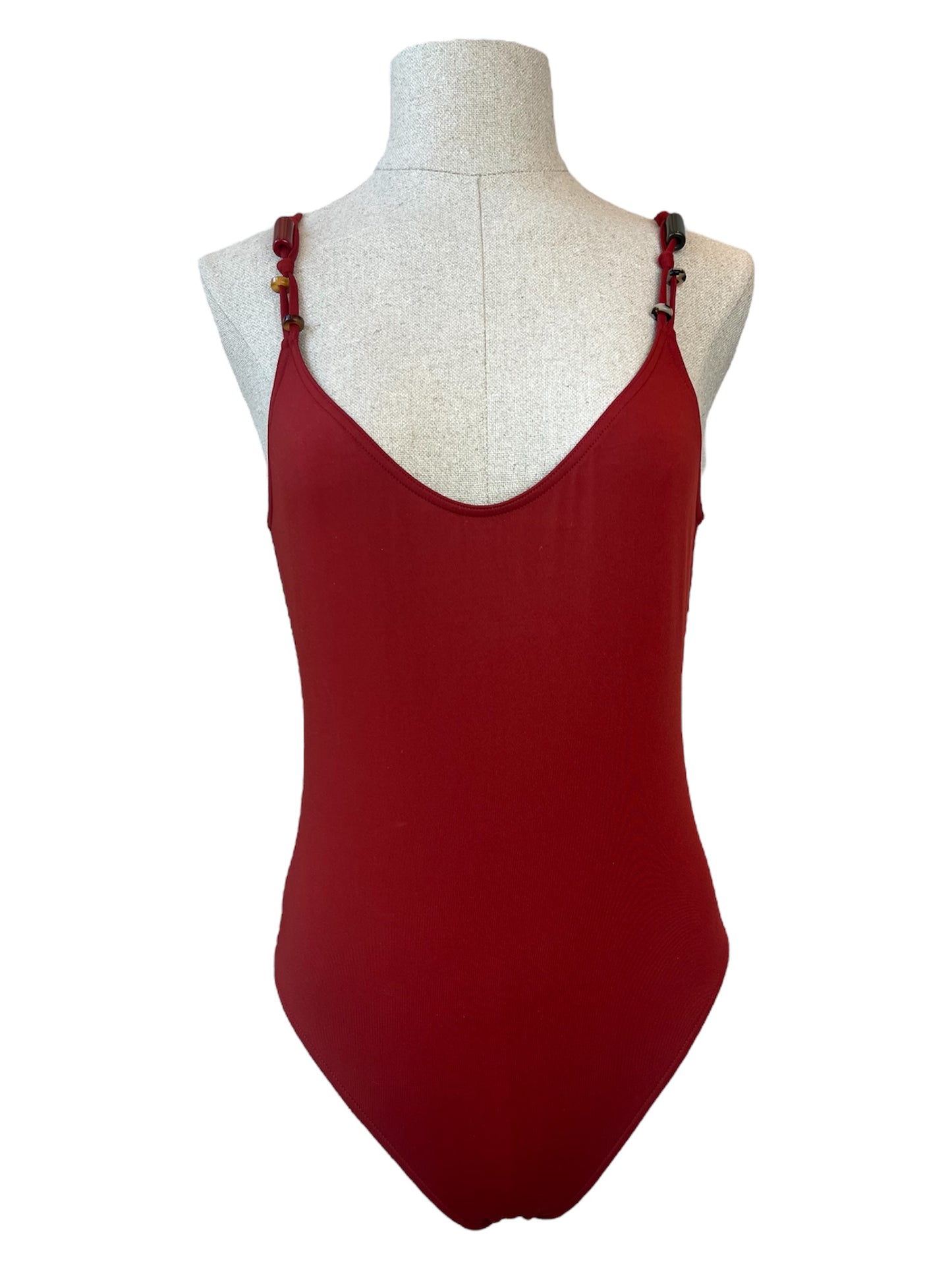 Maillot de bain rouge brique Eres