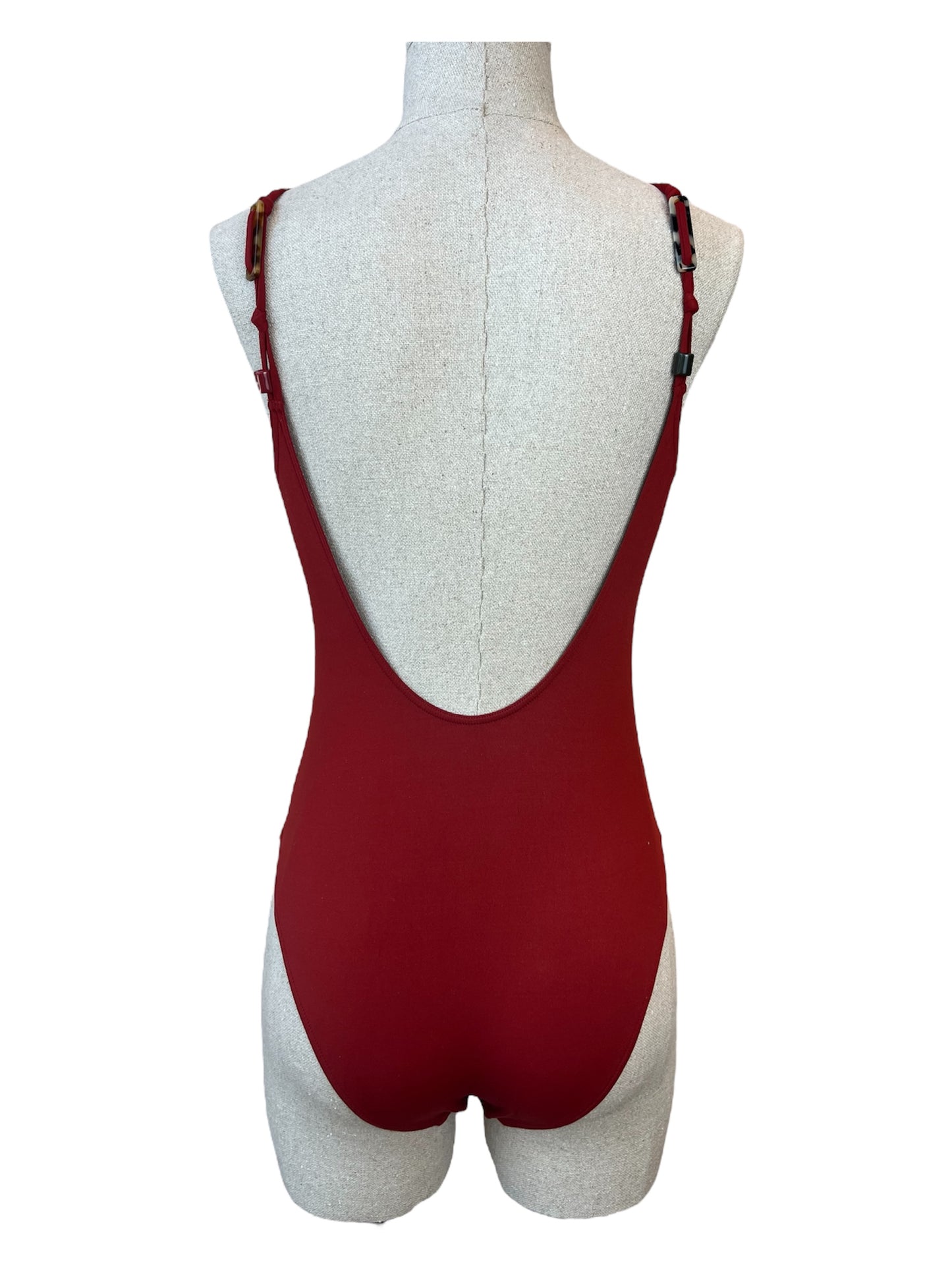 Maillot de bain rouge brique Eres