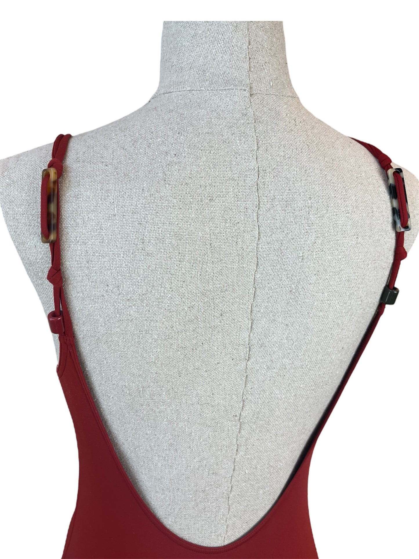 Maillot de bain rouge brique Eres