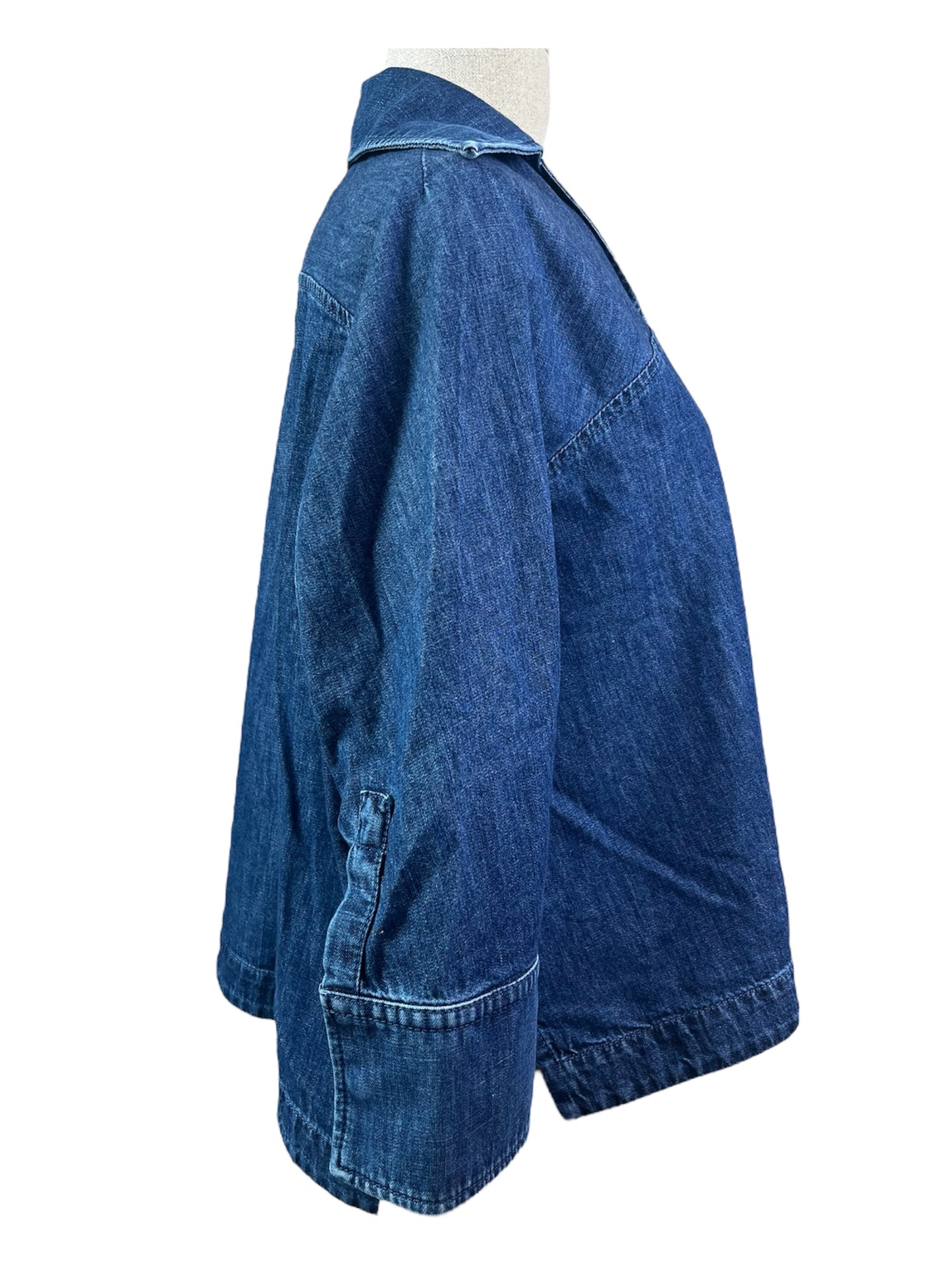 Cape en jean Valentino