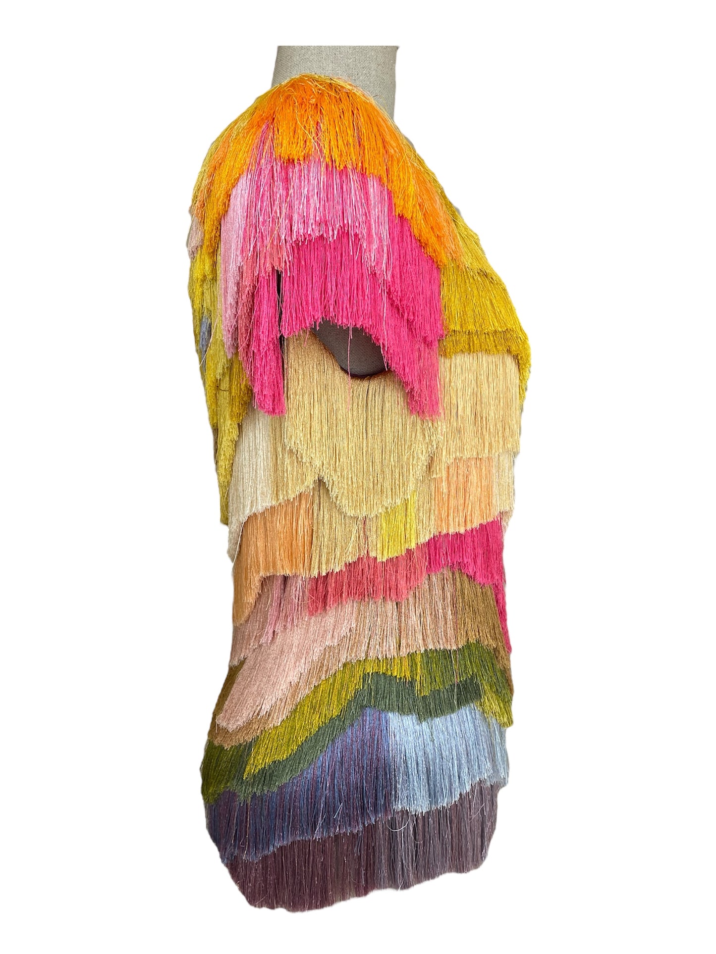 Dries Van Noten T-shirt à franges