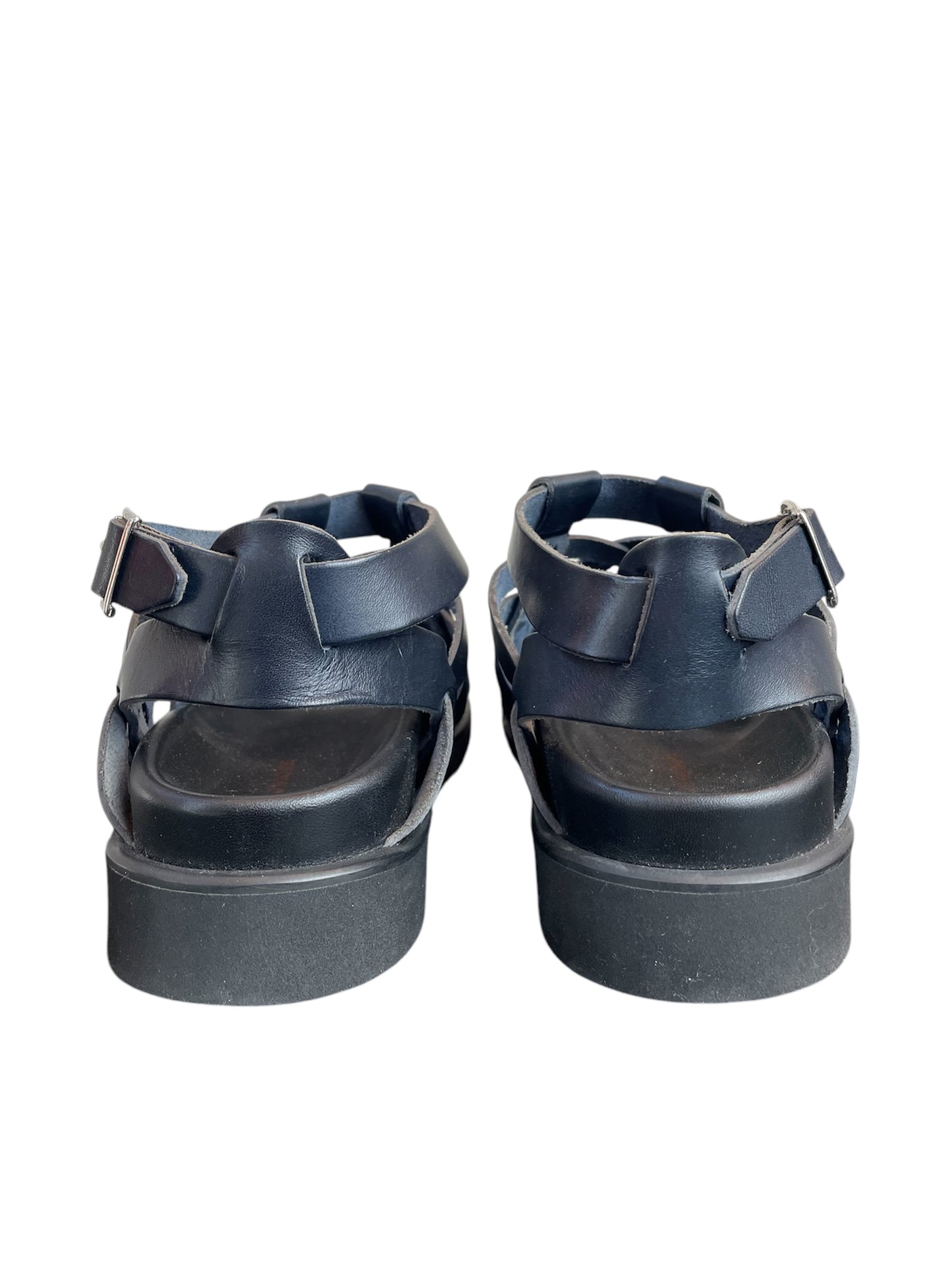 Sofie D'Hoore Black Gladiator Sandals