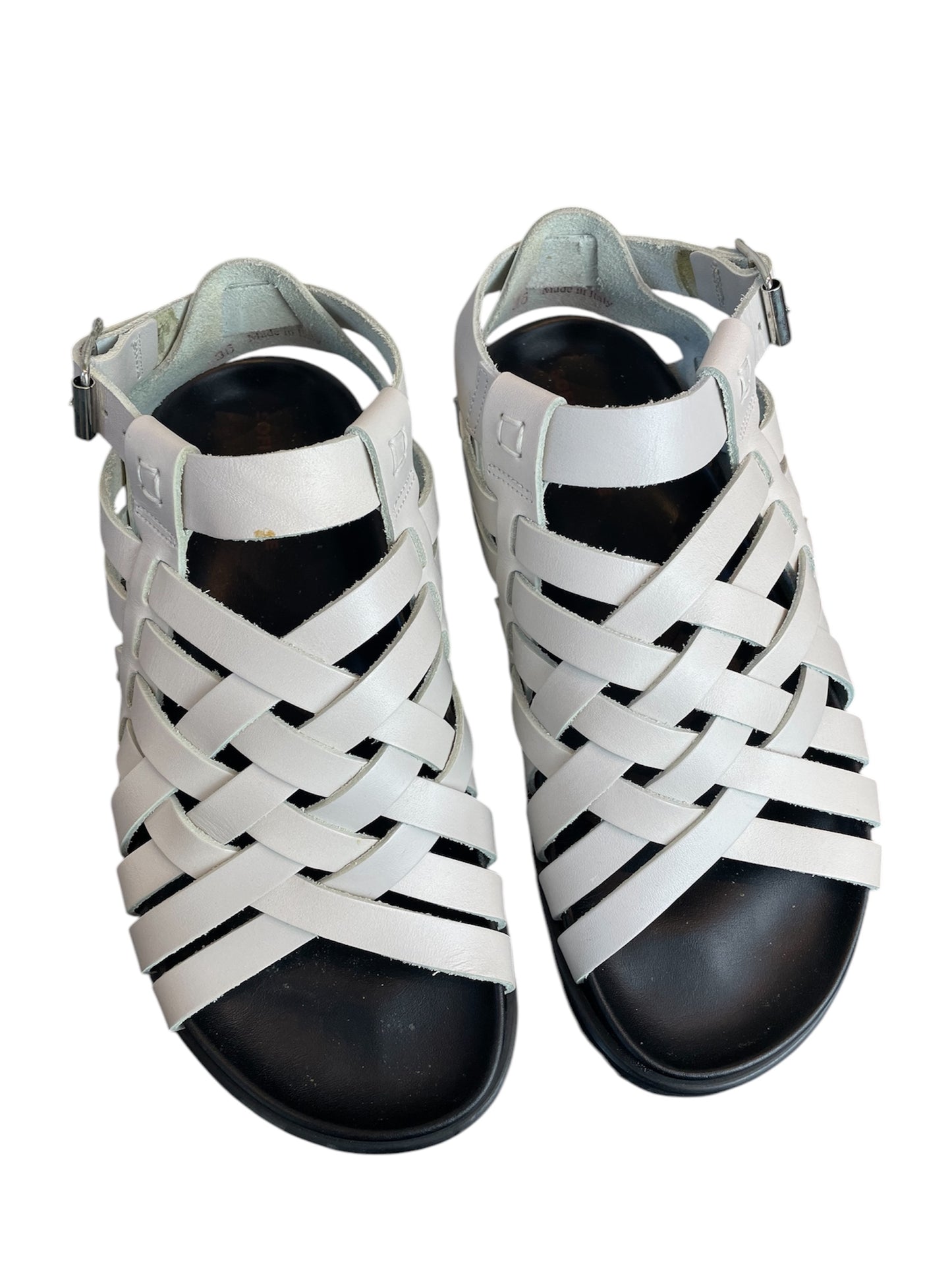 Sofie D'Hoore White Gladiator Sandals