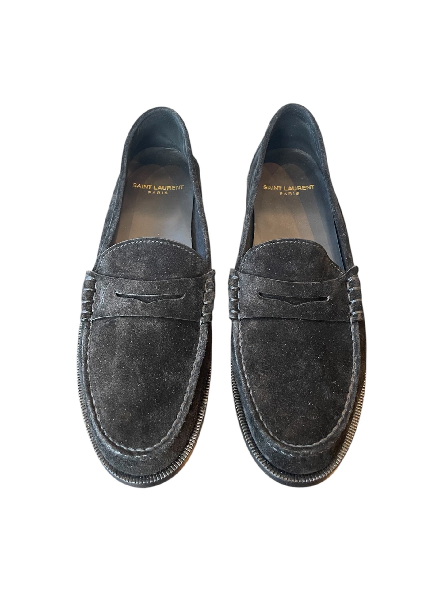 Mocassins en daim Yves Saint Laurent