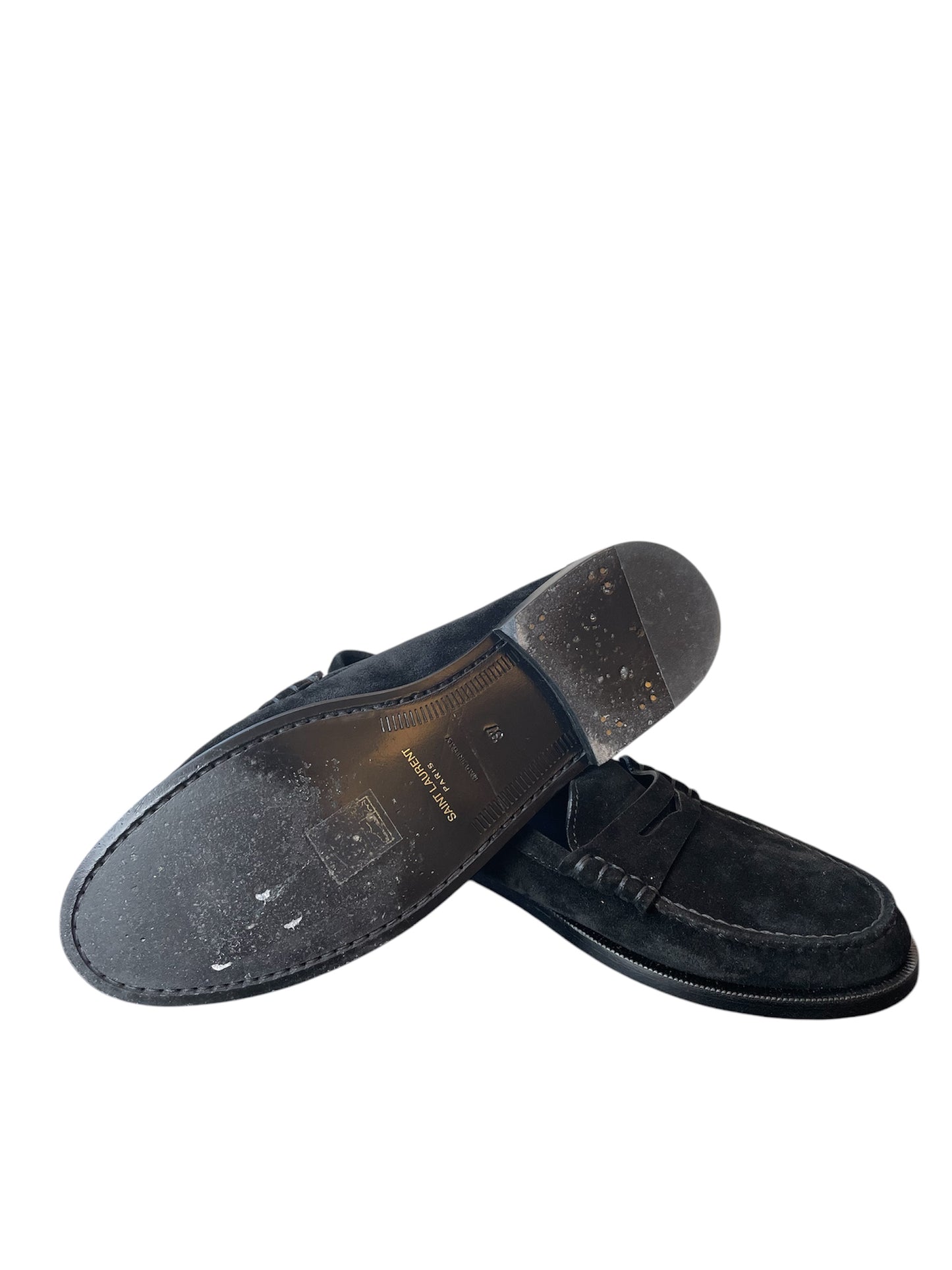 Mocassins en daim Yves Saint Laurent