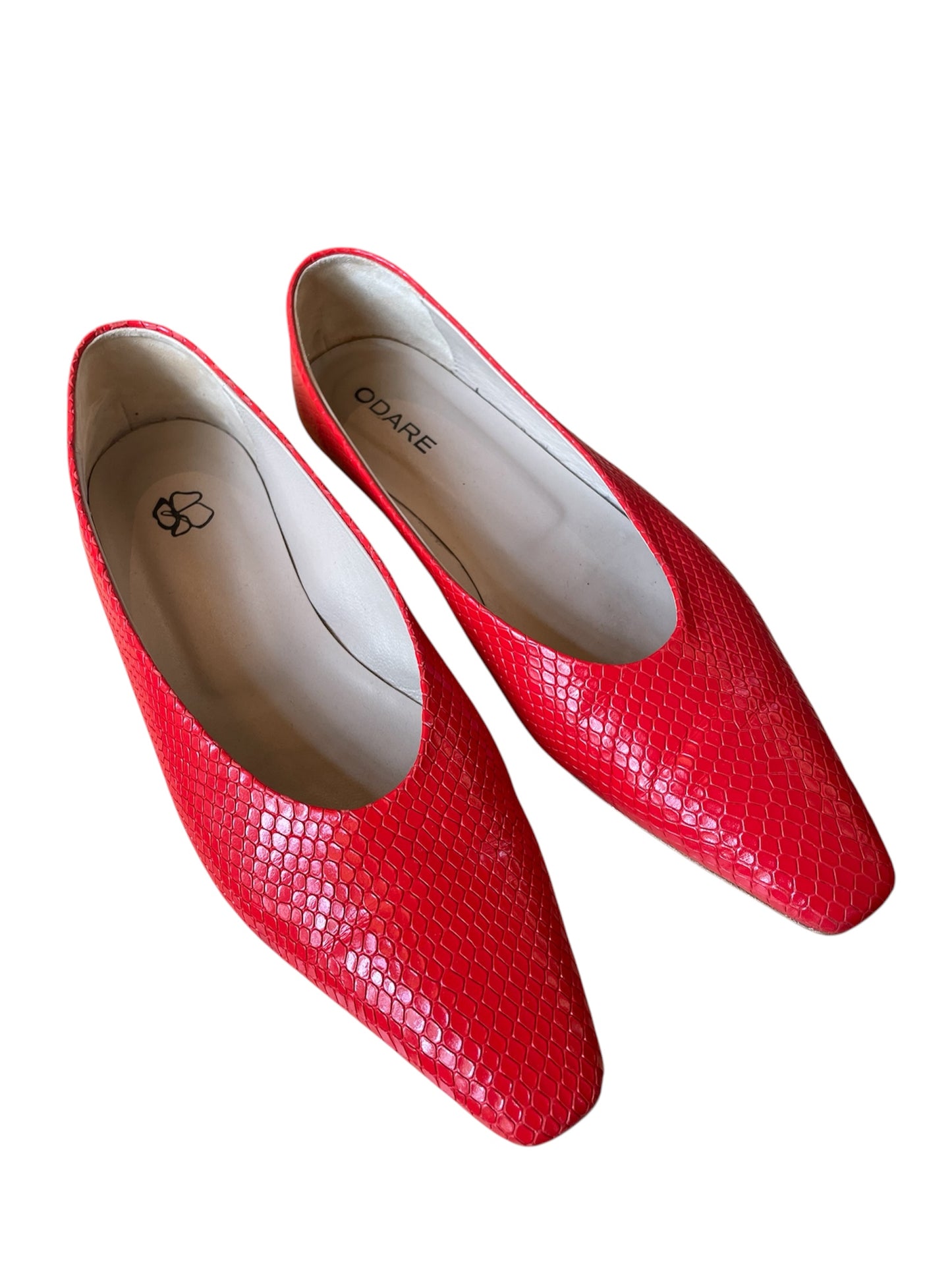 Ballerines effet croco Odare