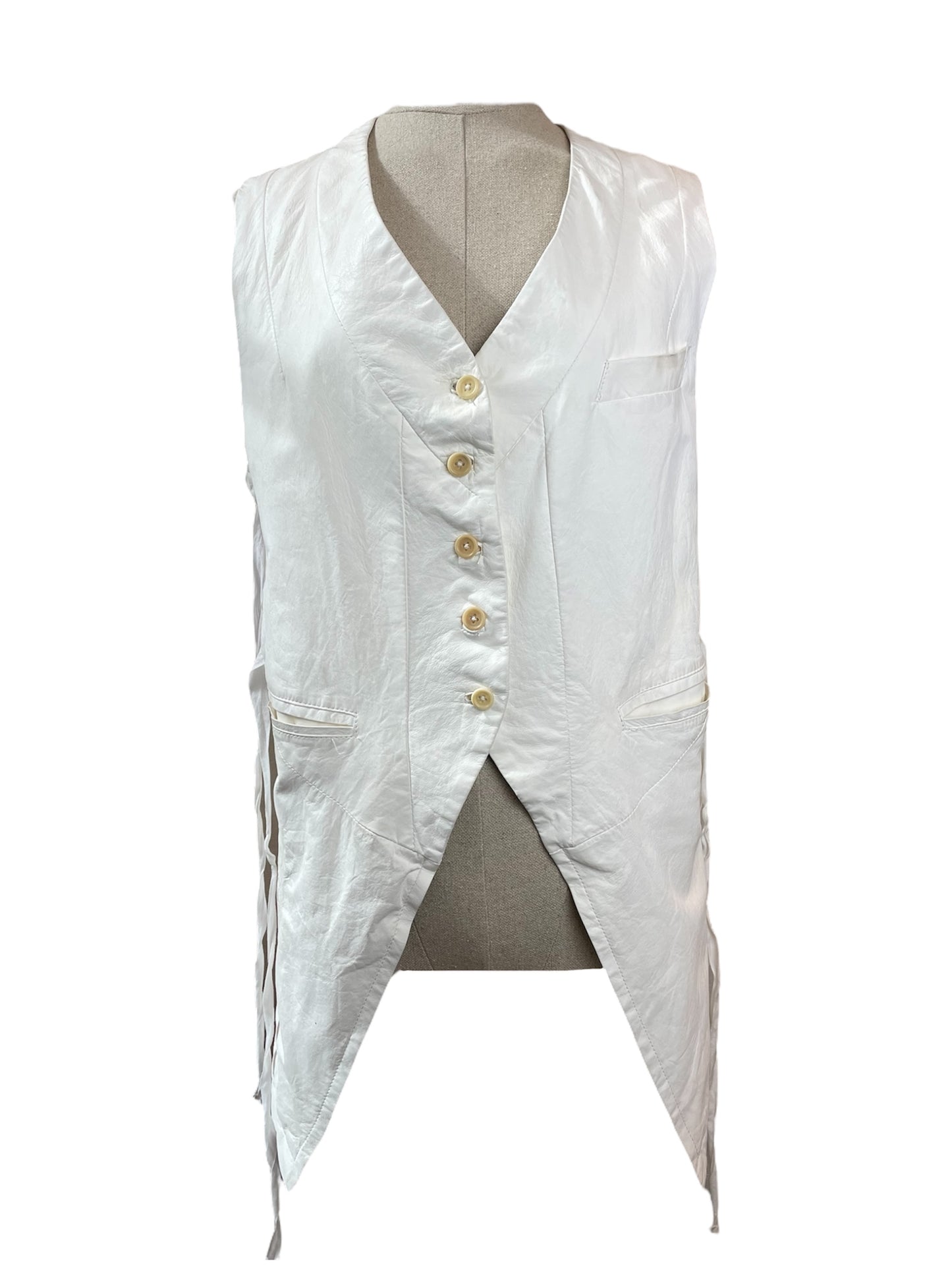 Veste en cuir Ann Demeulemeester