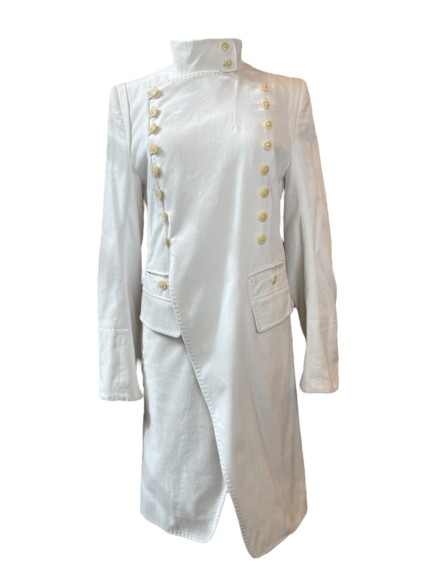 Manteau boutonné Ann Demeulemeester