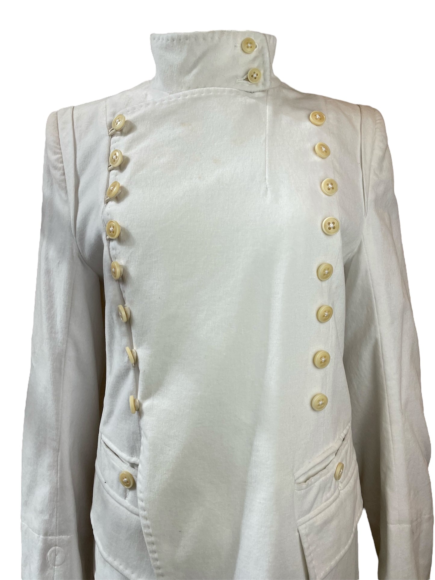 Manteau boutonné Ann Demeulemeester