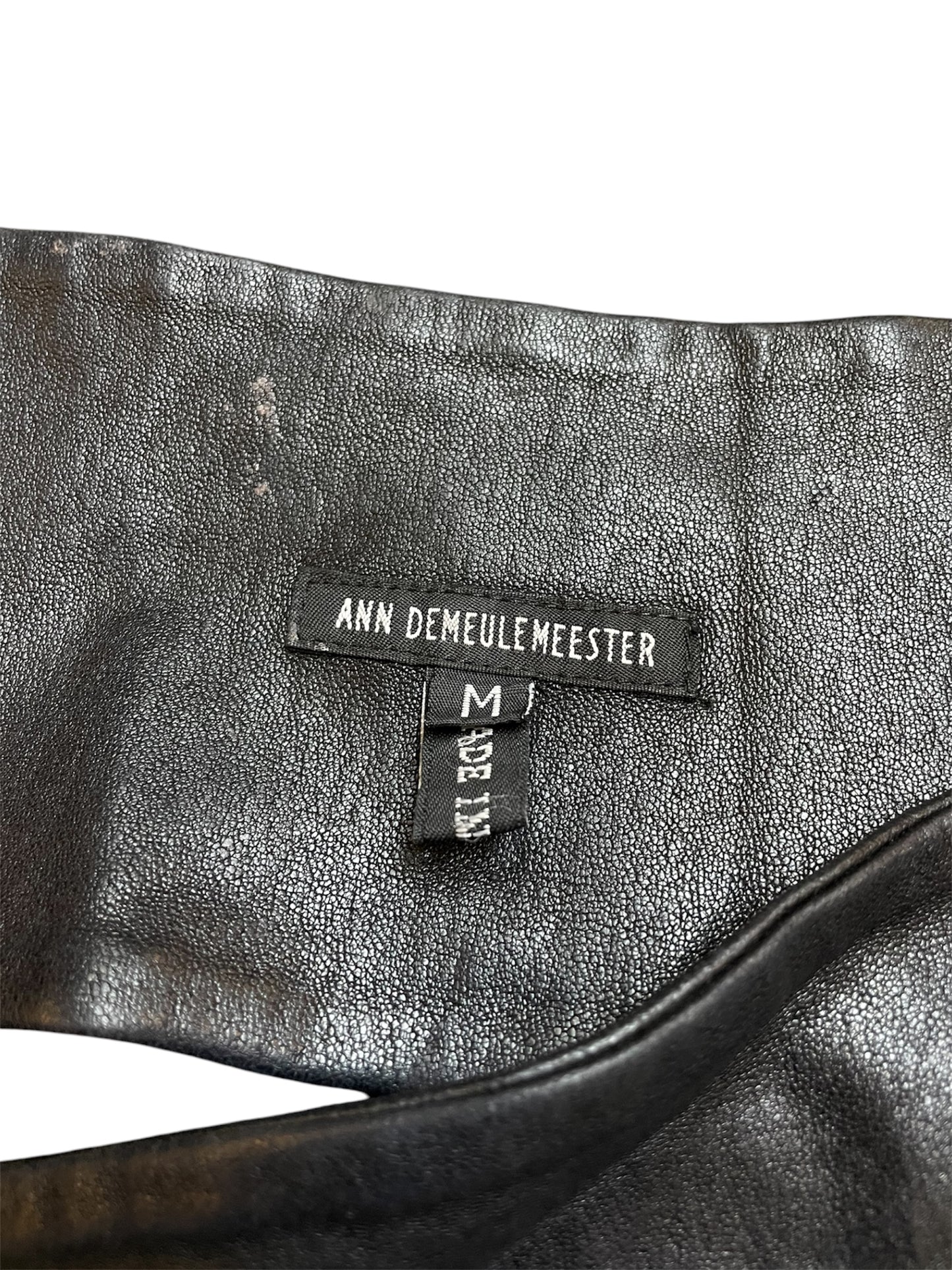 Ann Demeulemeester Leather Belt