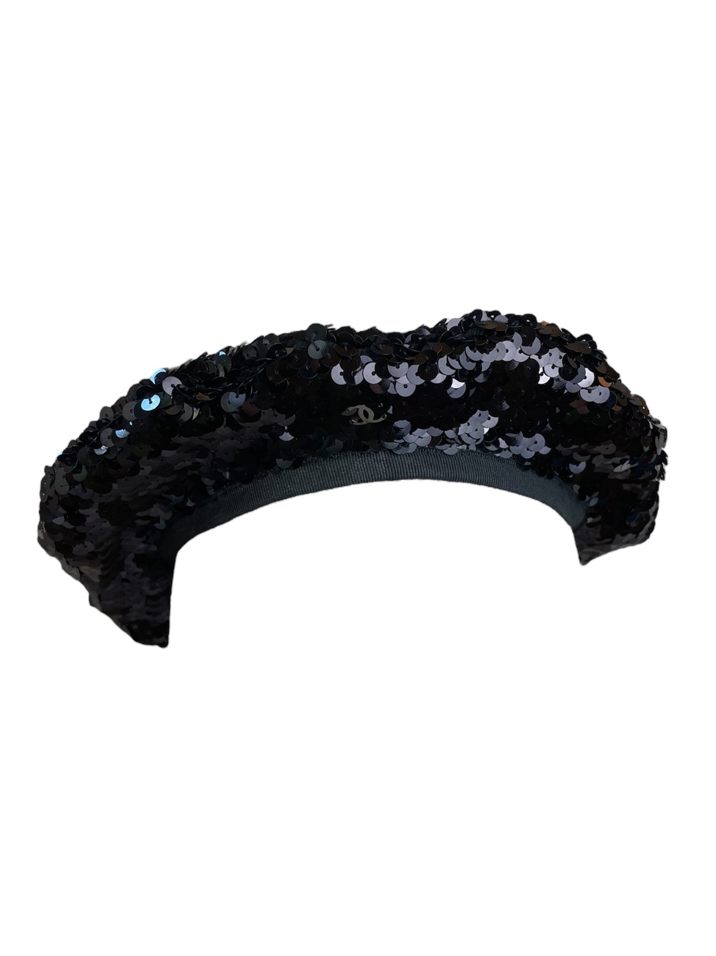Béret à strass Chanel