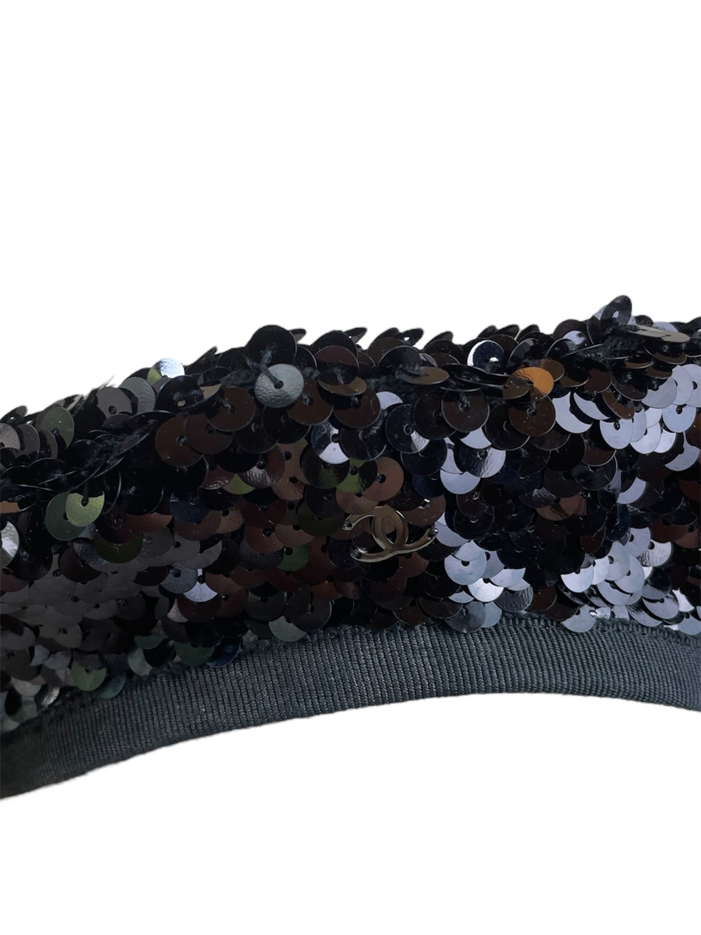 Béret à strass Chanel