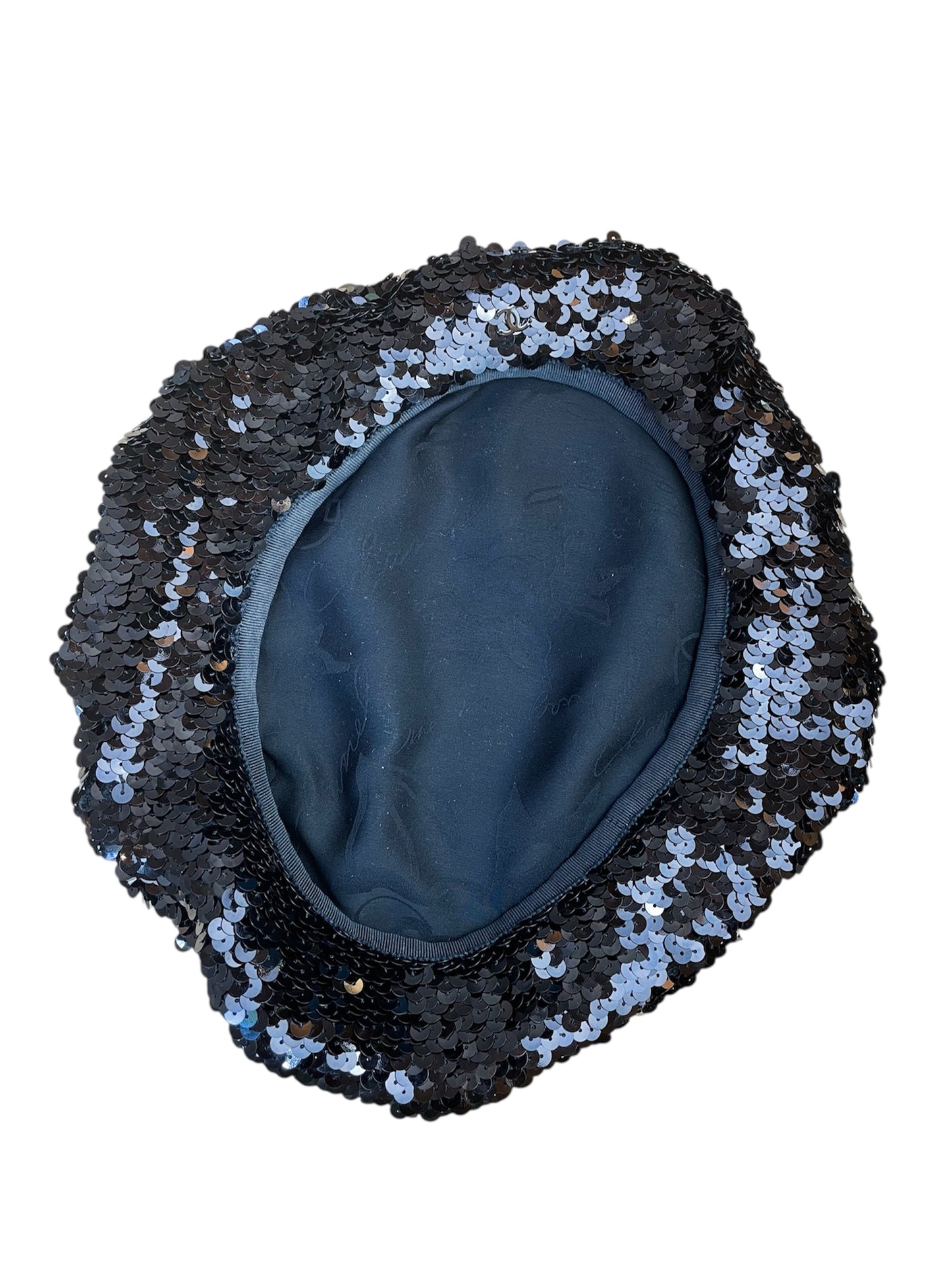 Béret à strass Chanel