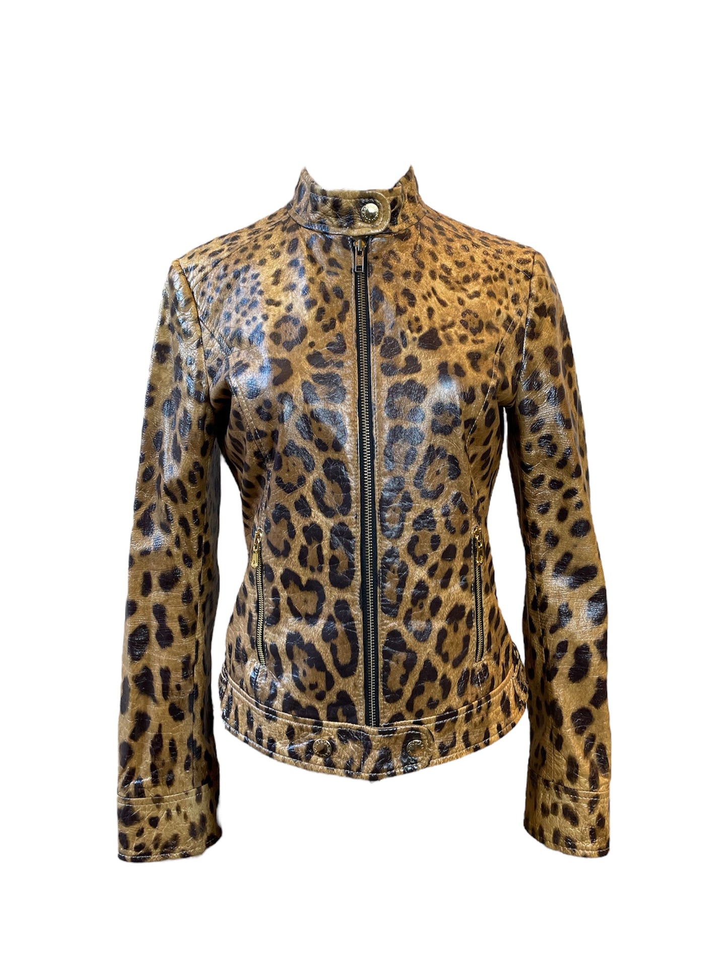 Veste à imprimé léopard Dolce & Gabbana