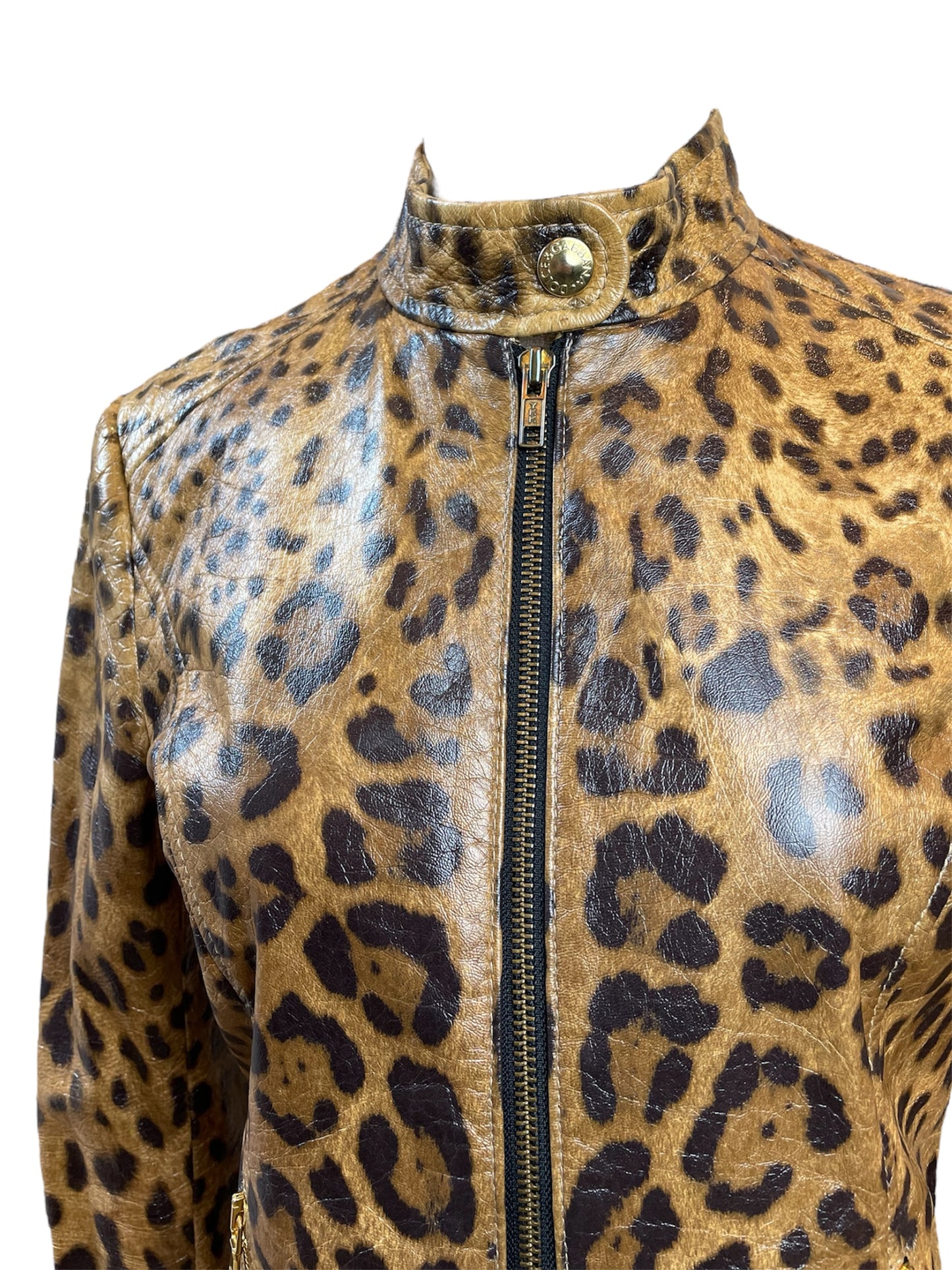Veste à imprimé léopard Dolce & Gabbana