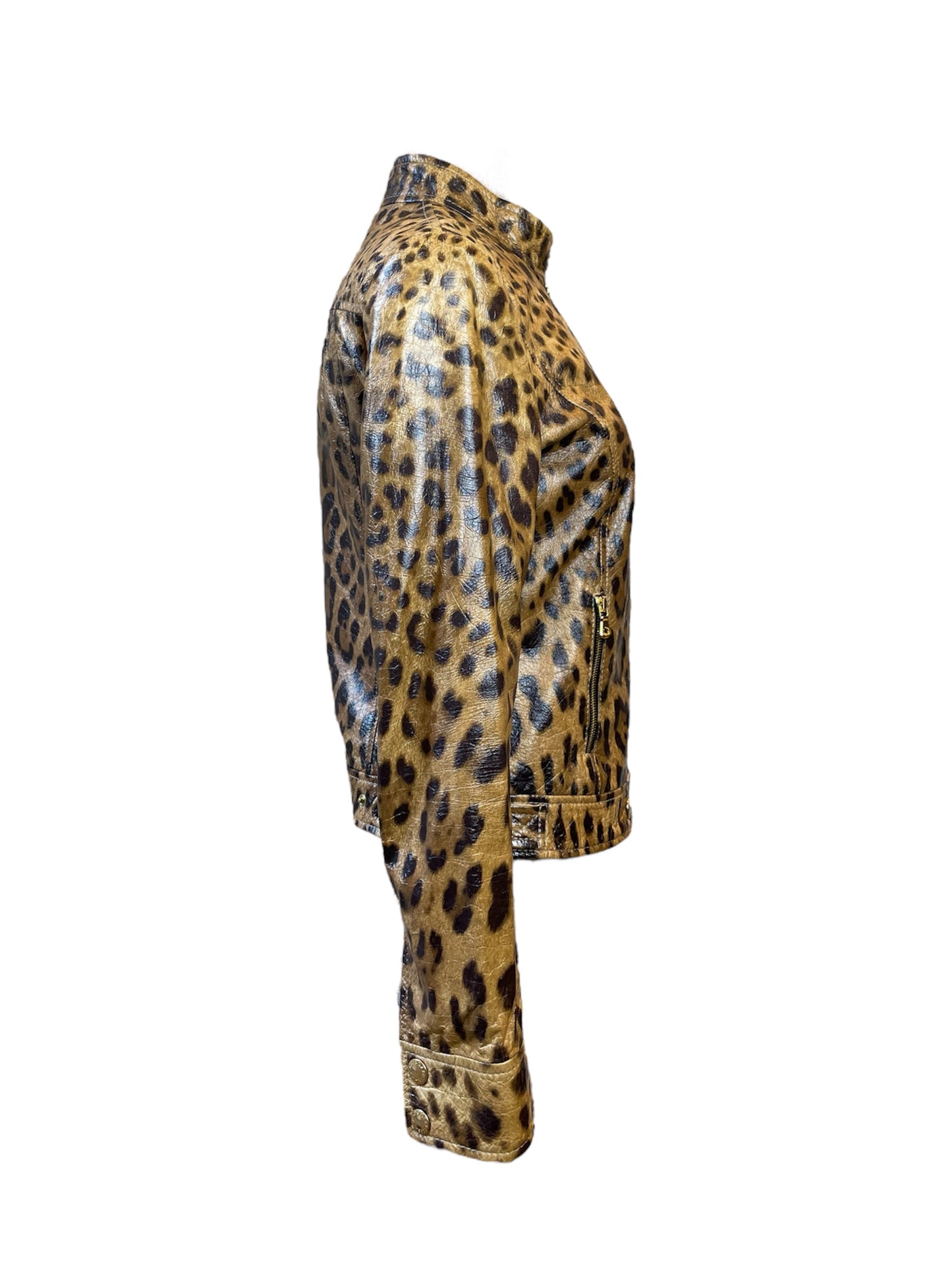 Veste à imprimé léopard Dolce & Gabbana