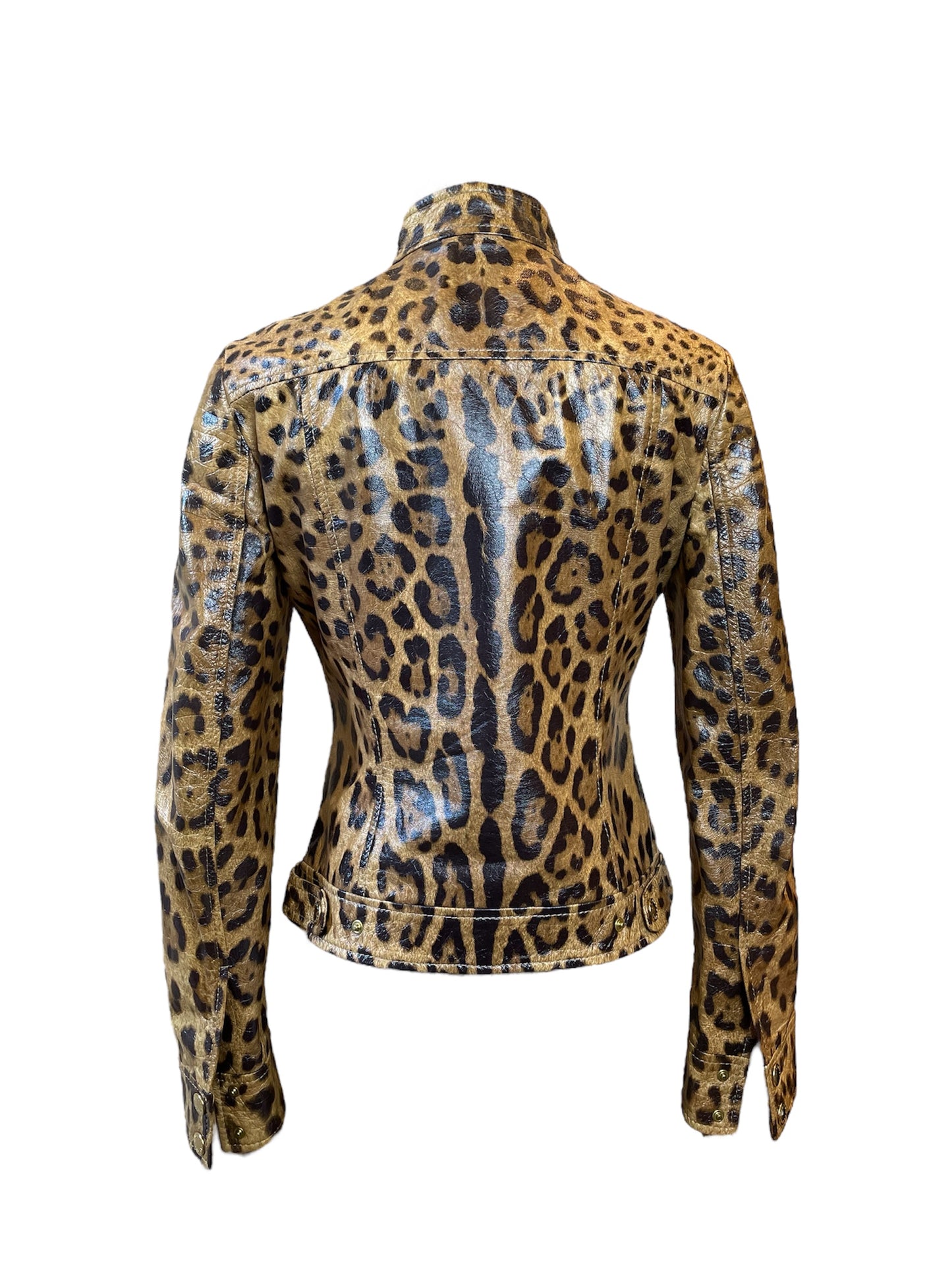 Veste à imprimé léopard Dolce & Gabbana