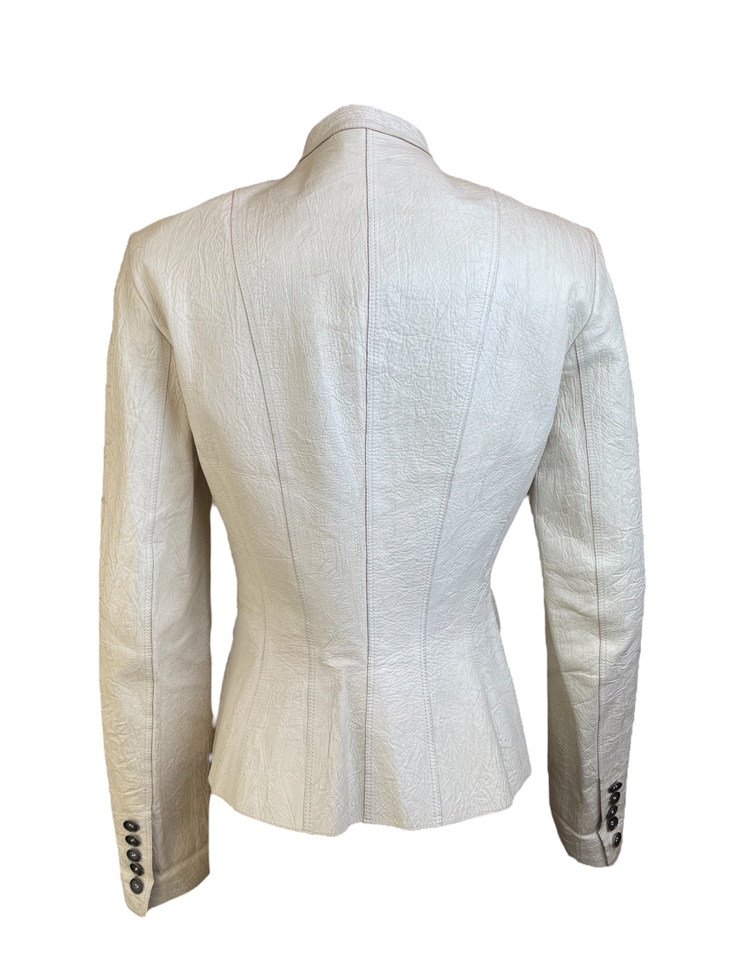 Veste en cuir Burberry