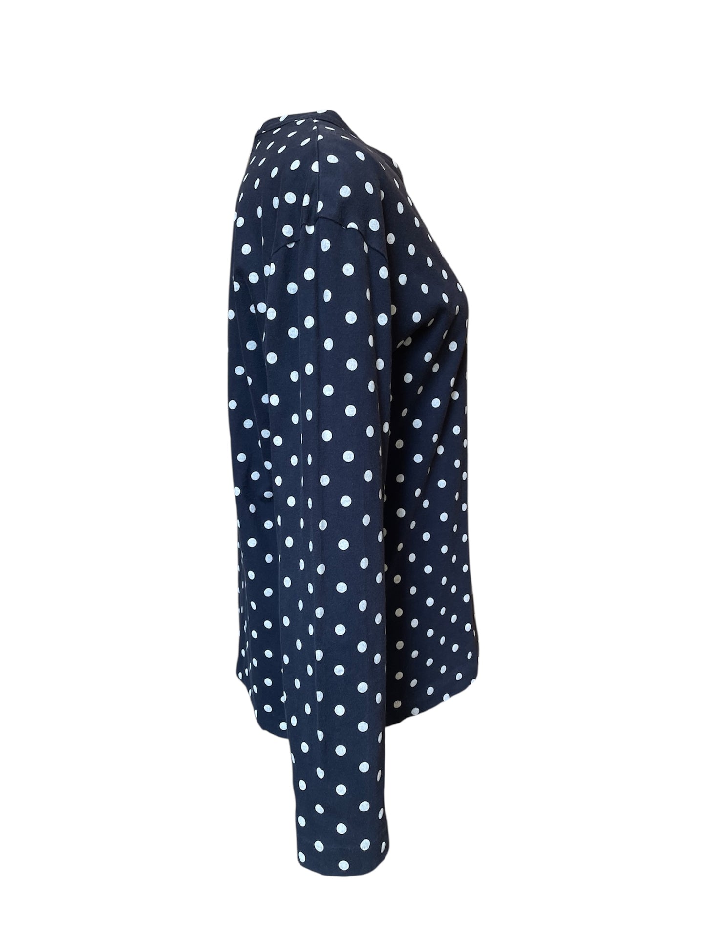 T-shirt manche longue pois Play Comme des Garçons