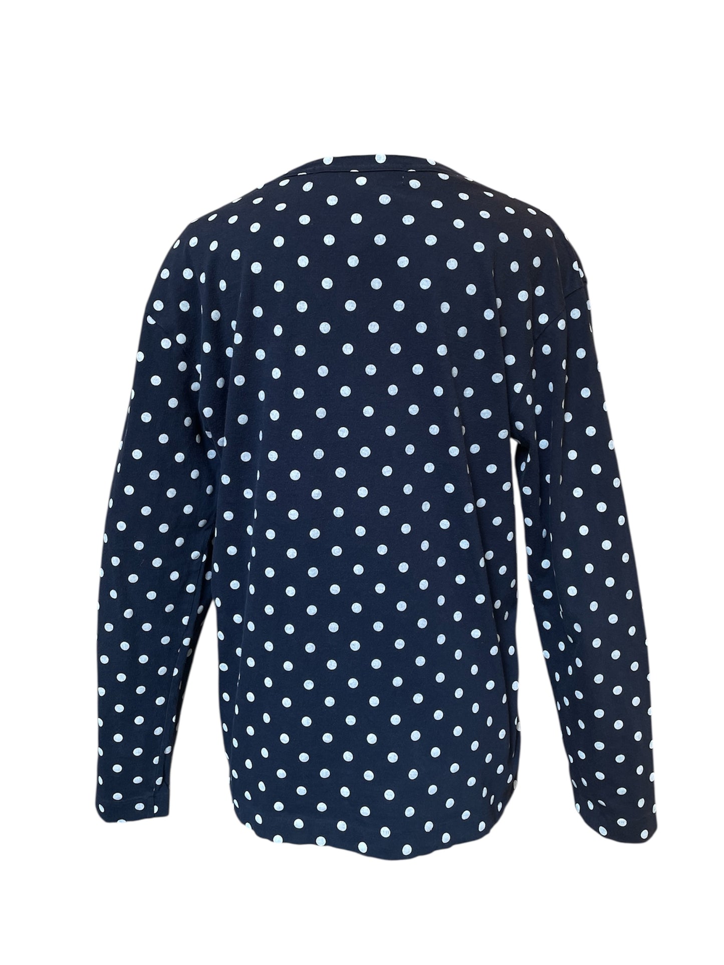 T-shirt manche longue pois Play Comme des Garçons