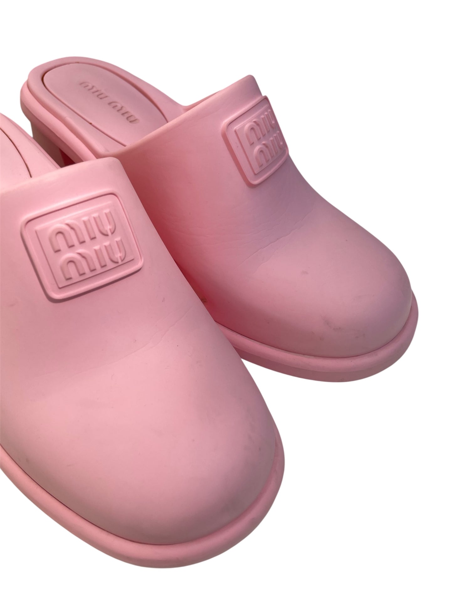 Miu Miu Pink Mules