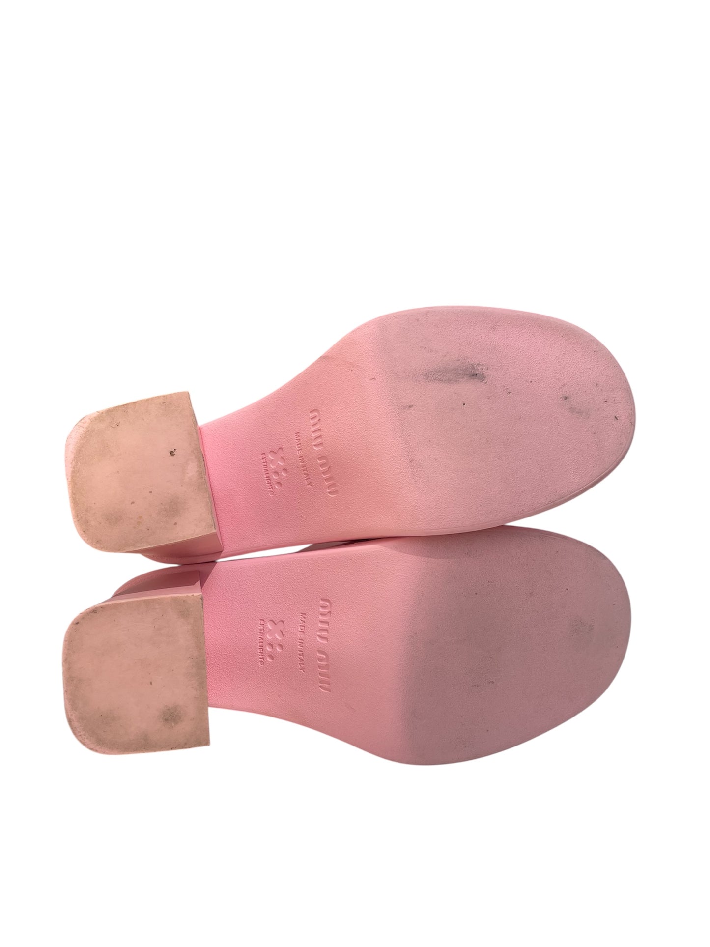 Miu Miu Pink Mules