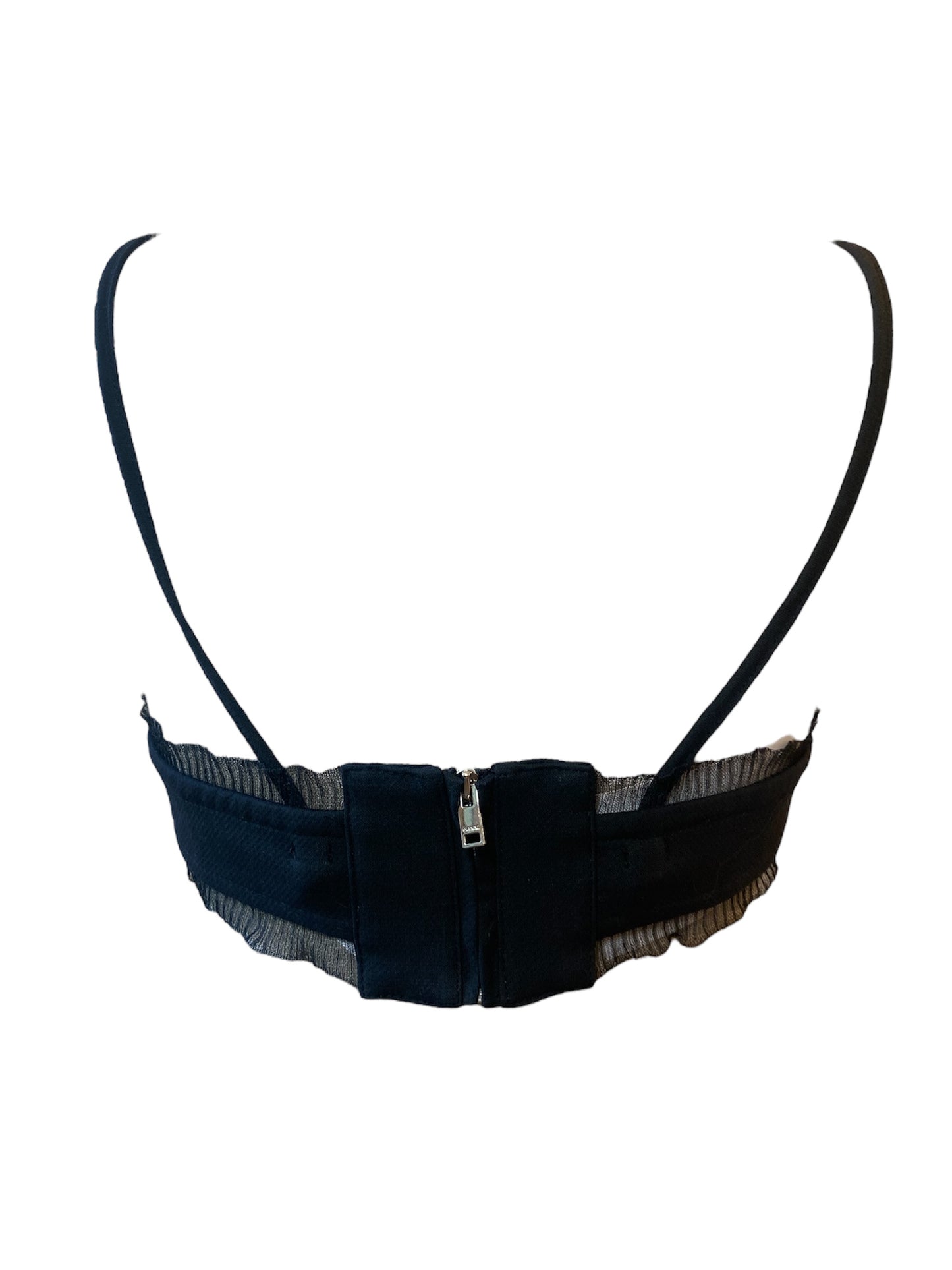 Bralette noire Ganni