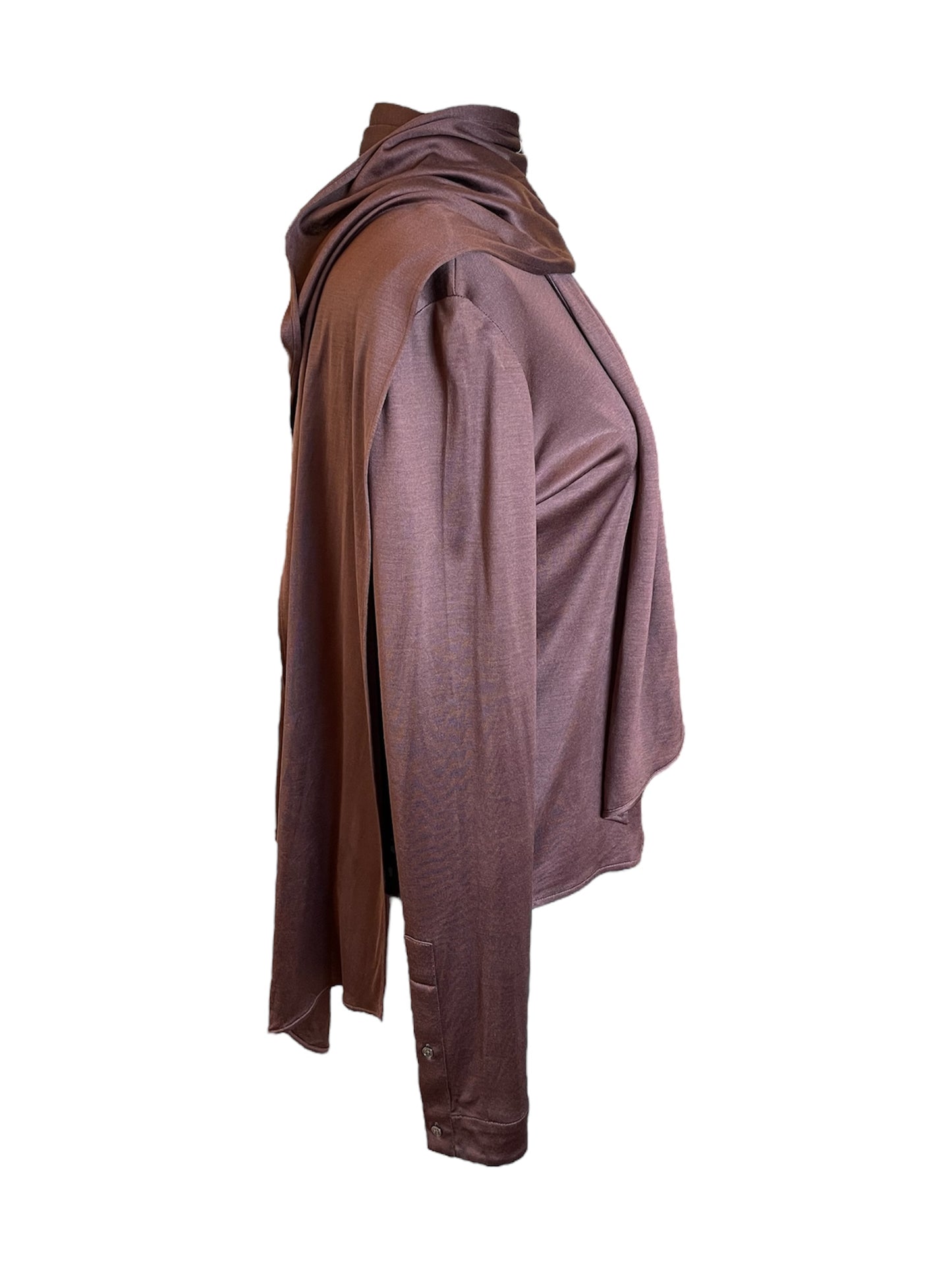 Haut en soie Hermès